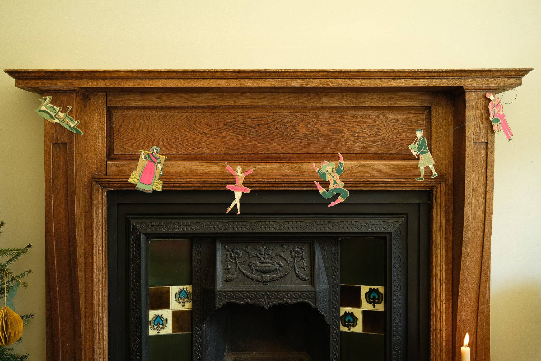 12 Days of Christmas Sewn Garland