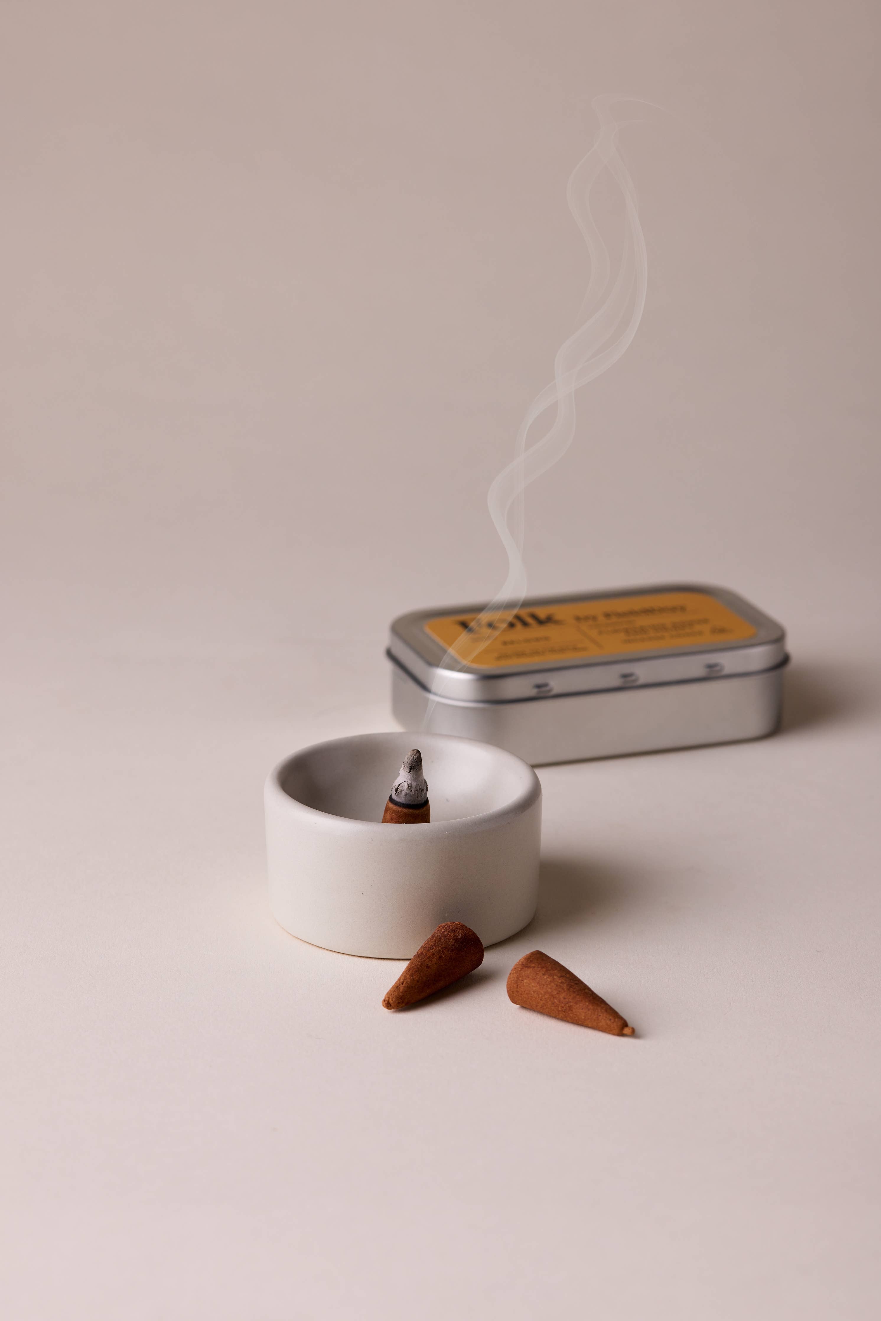 Folk Tin of Incense Cones | Belong