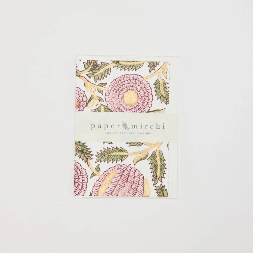 Block Printed Greeting Card | 3 Colours Available