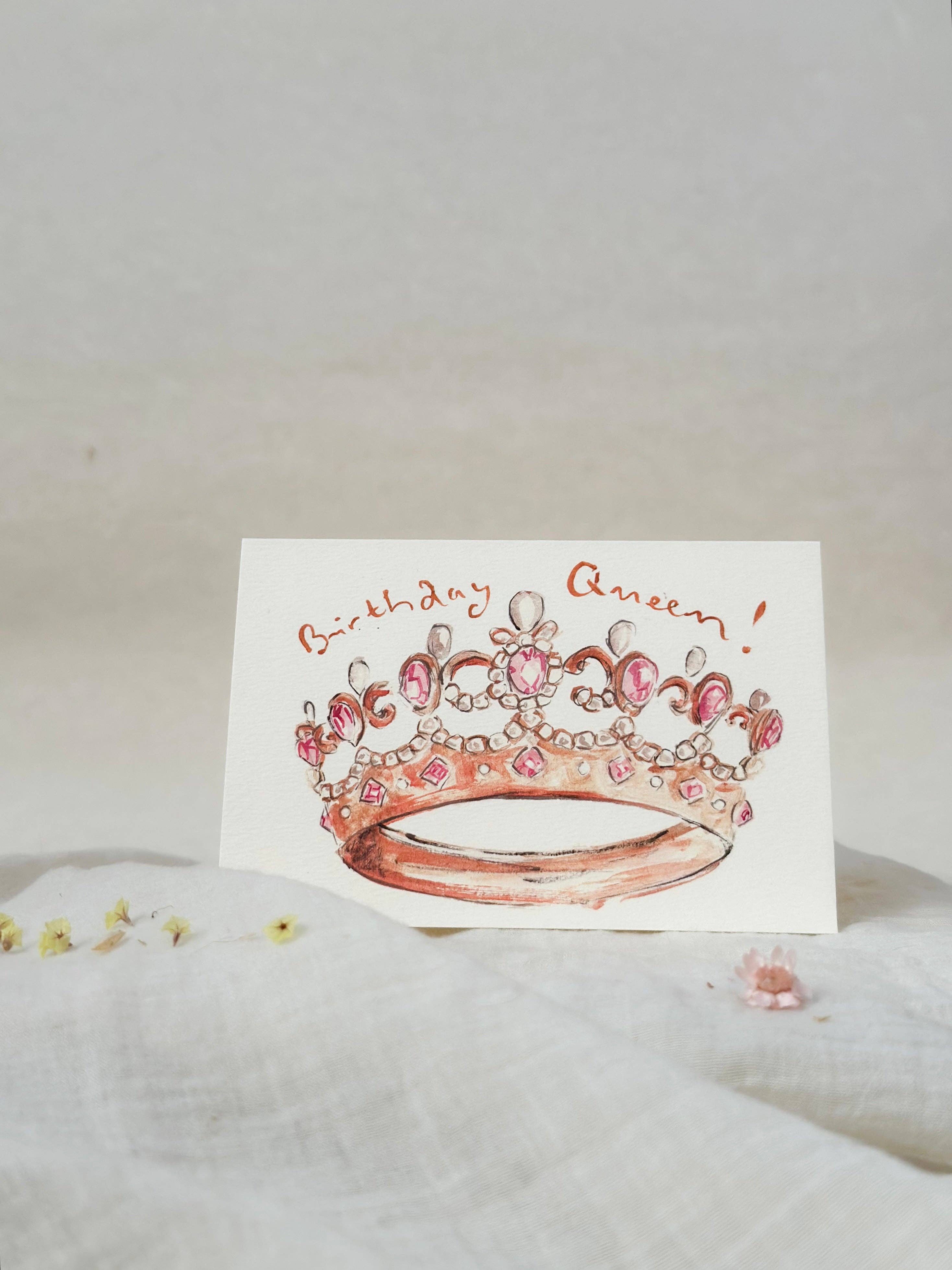 Birthday Queen  Birthday Card