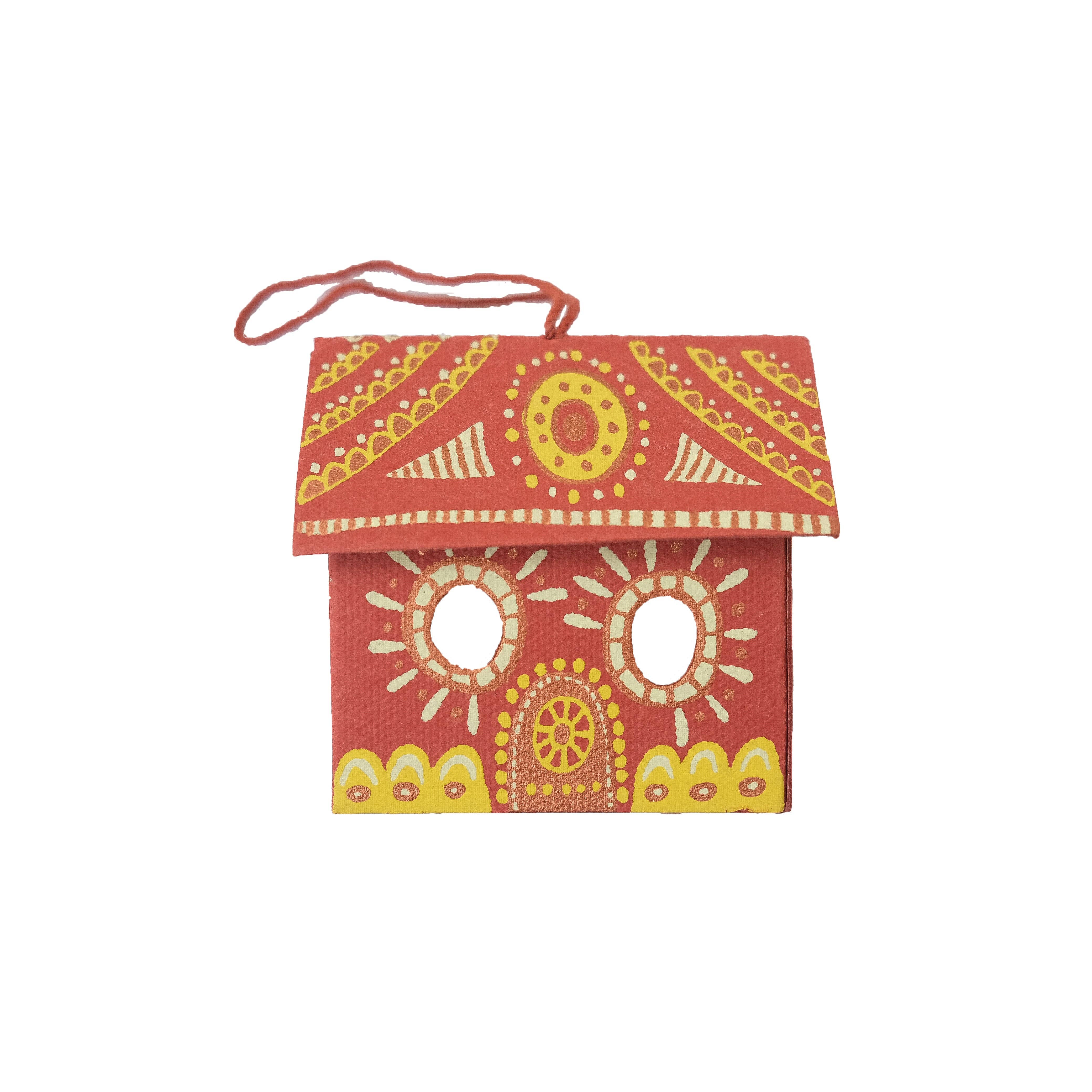 Gingerbread House Screen Printed Decoration