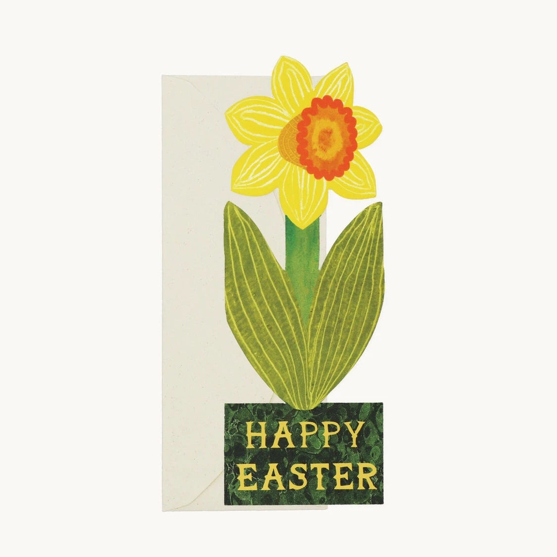 Happy Easter Daffodil Card