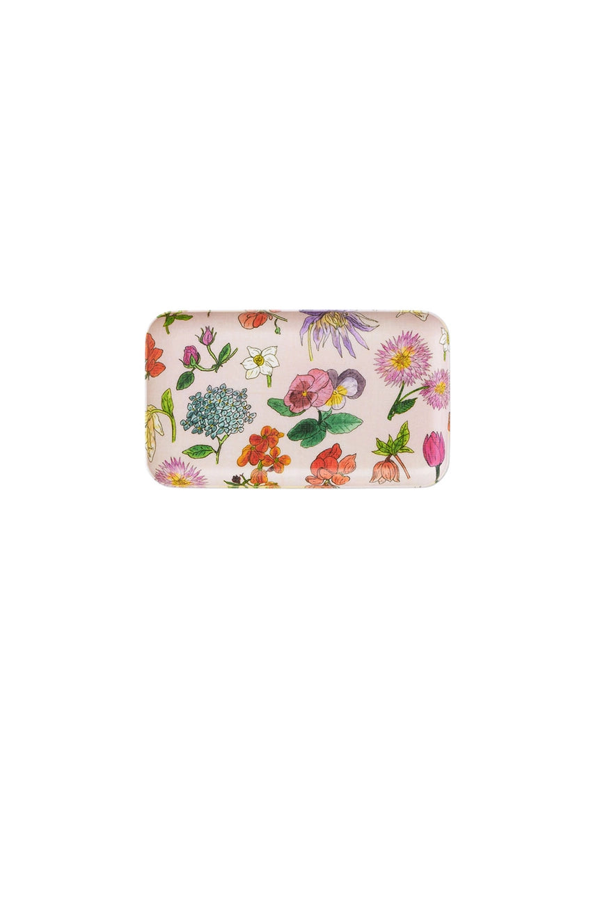 Linen Coated Tray | Isabelle Boinot Fleur