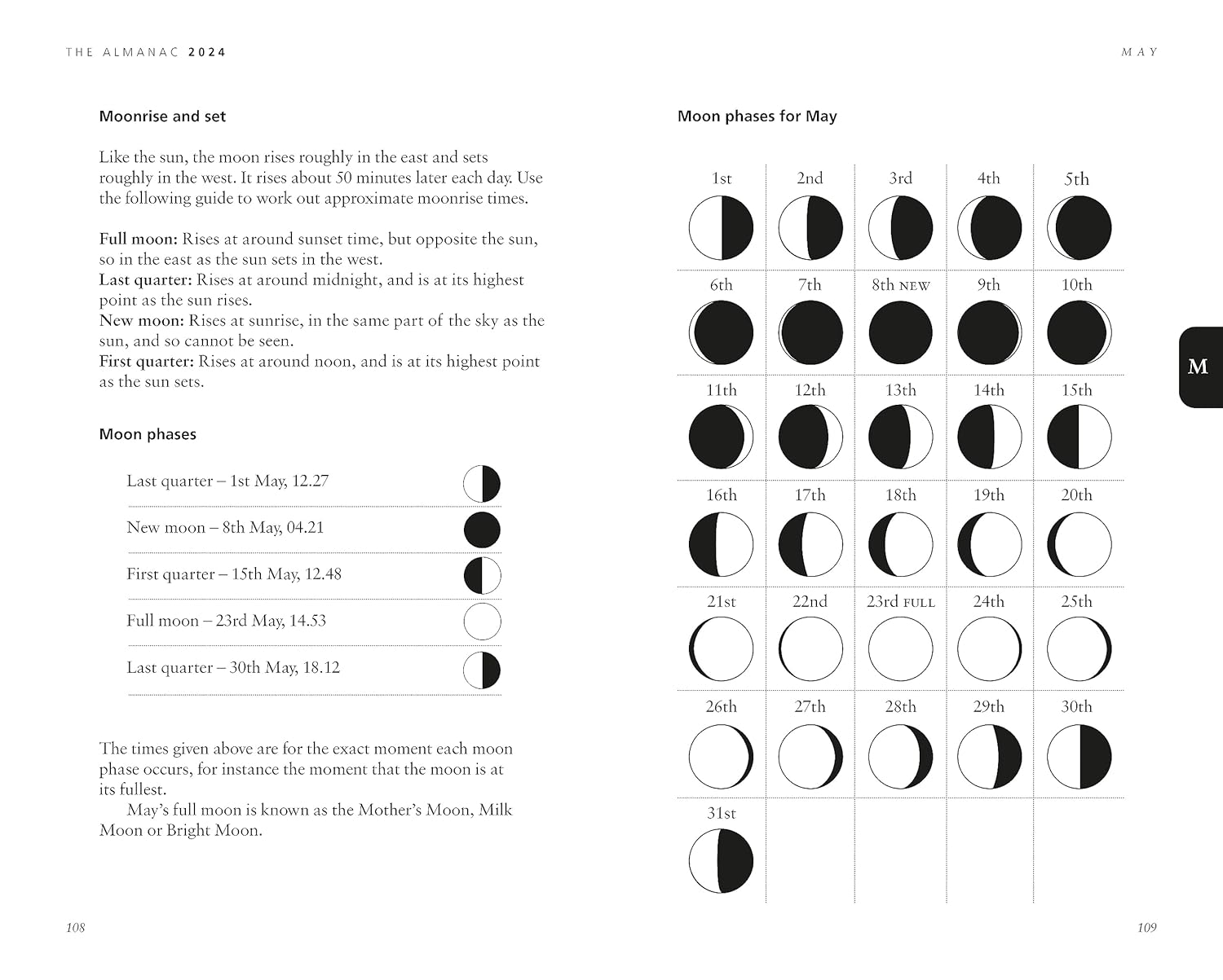 The Almanac: A Seasonal Guide to 2024 by Lia Leendertz