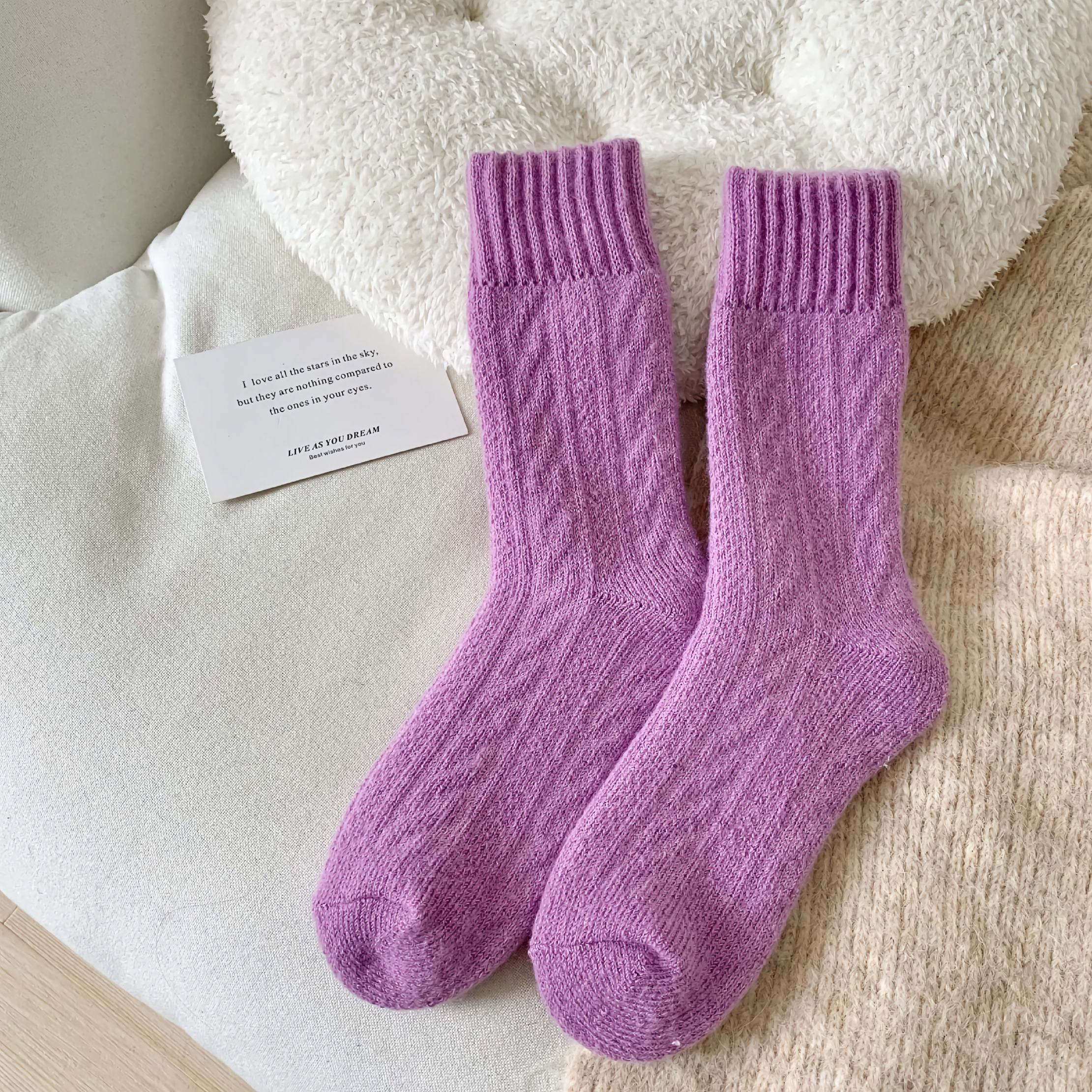 Women's Thick Wool Socks | 3 Colours Available