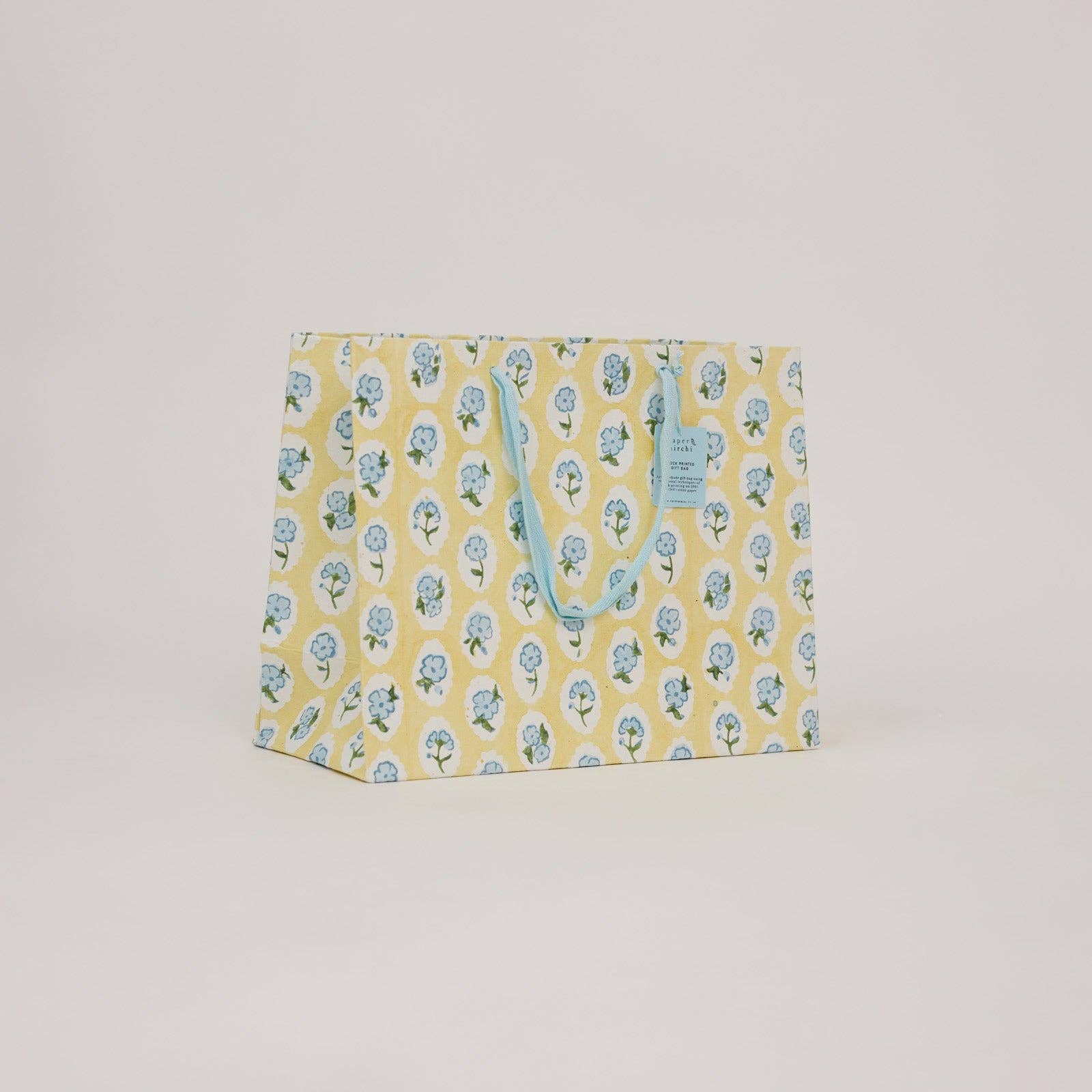 Block Printed Gift Bags (Large) - Alaska