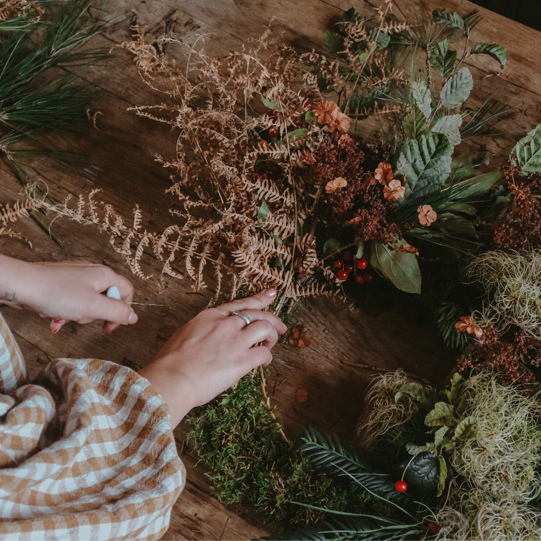 DIY Foraged Wreath Making Kit