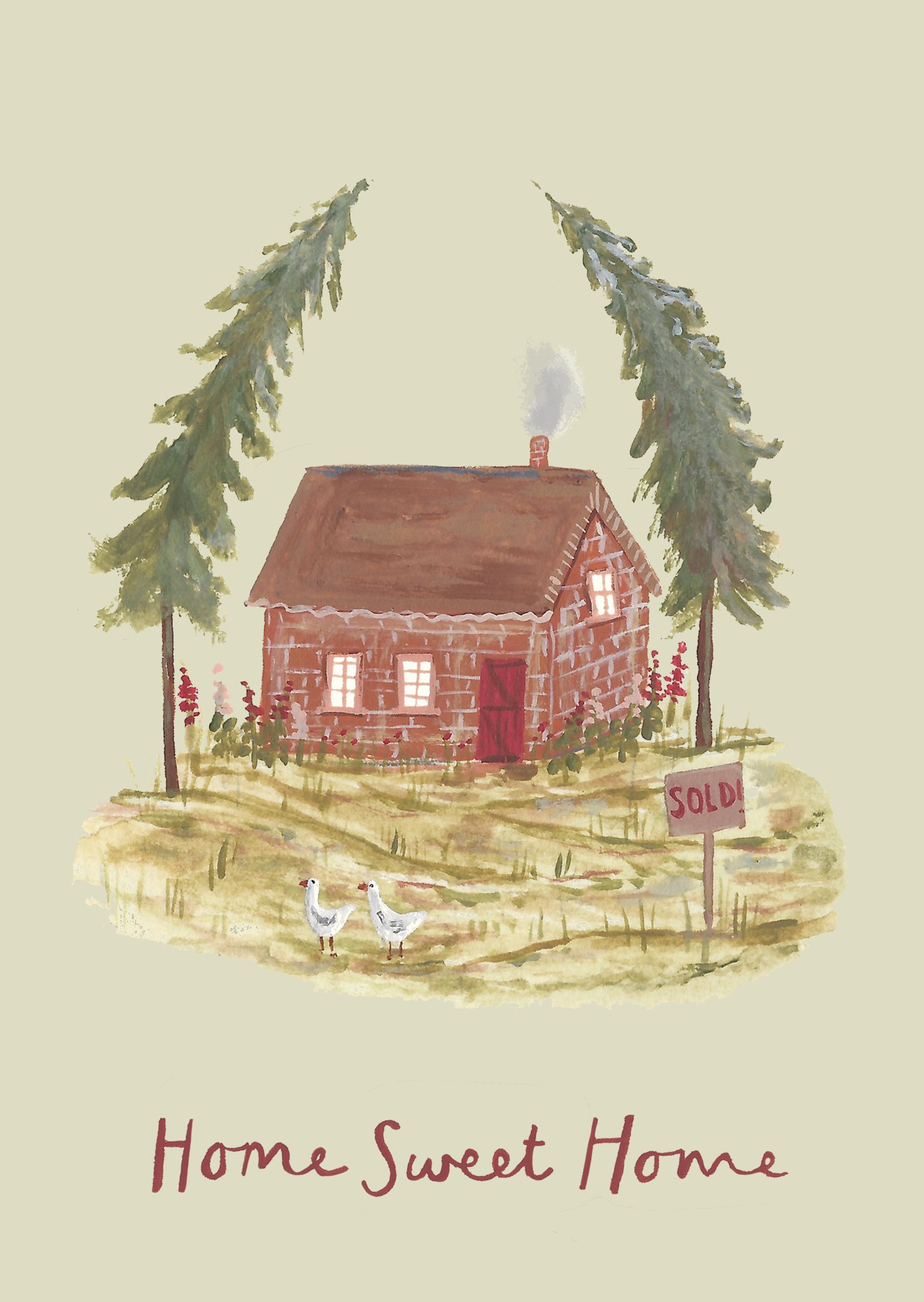 Home Sweet Home card