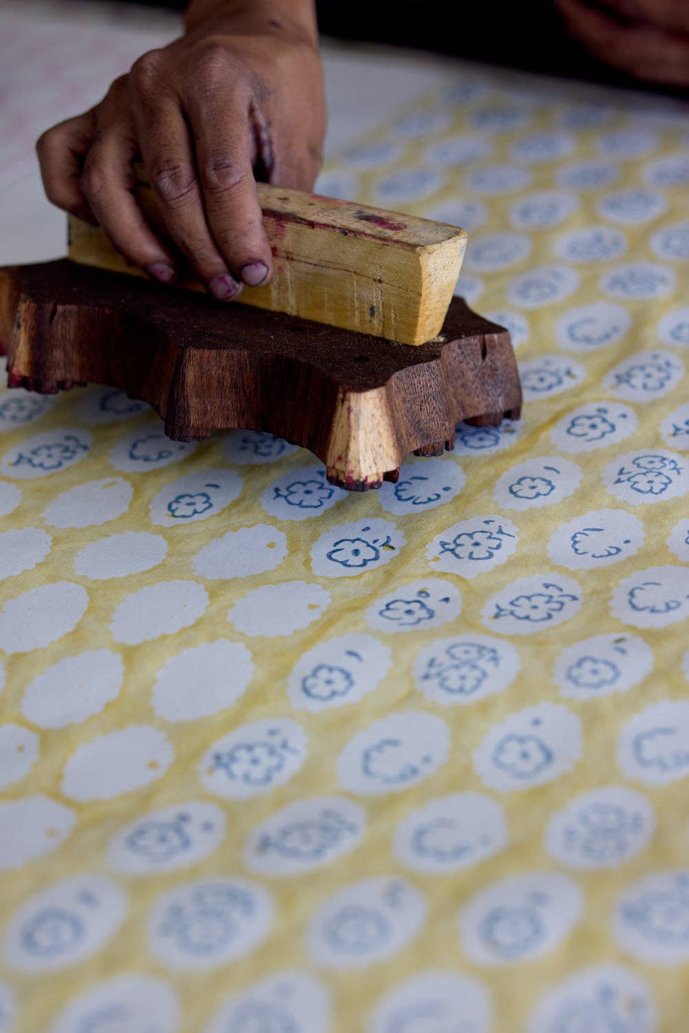 Block Printed Gift Bags (Small) - Alaska
