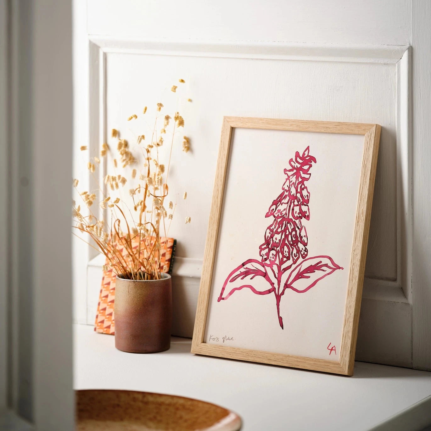 Foxglove Art Print