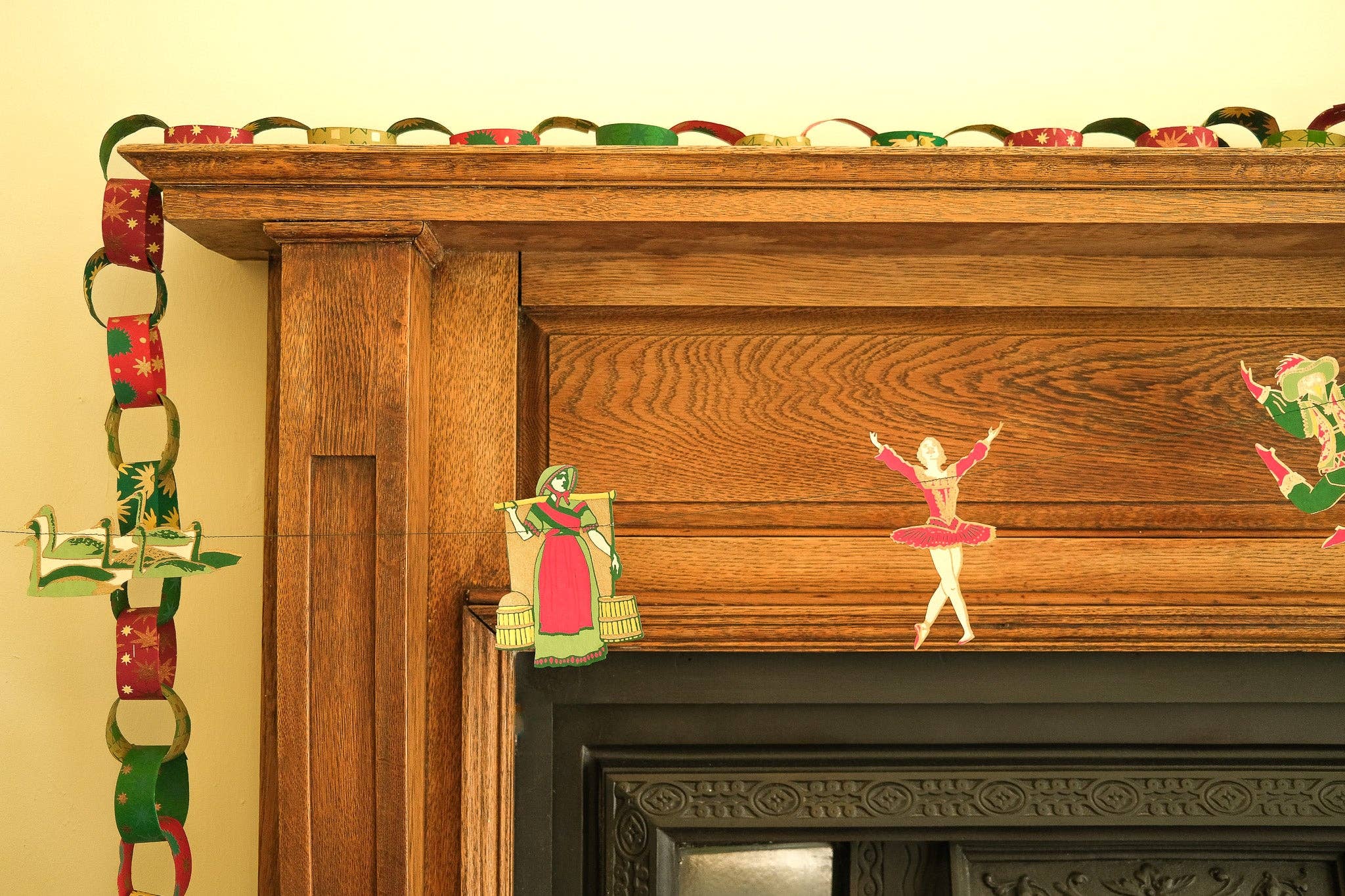 12 Days of Christmas Sewn Garland