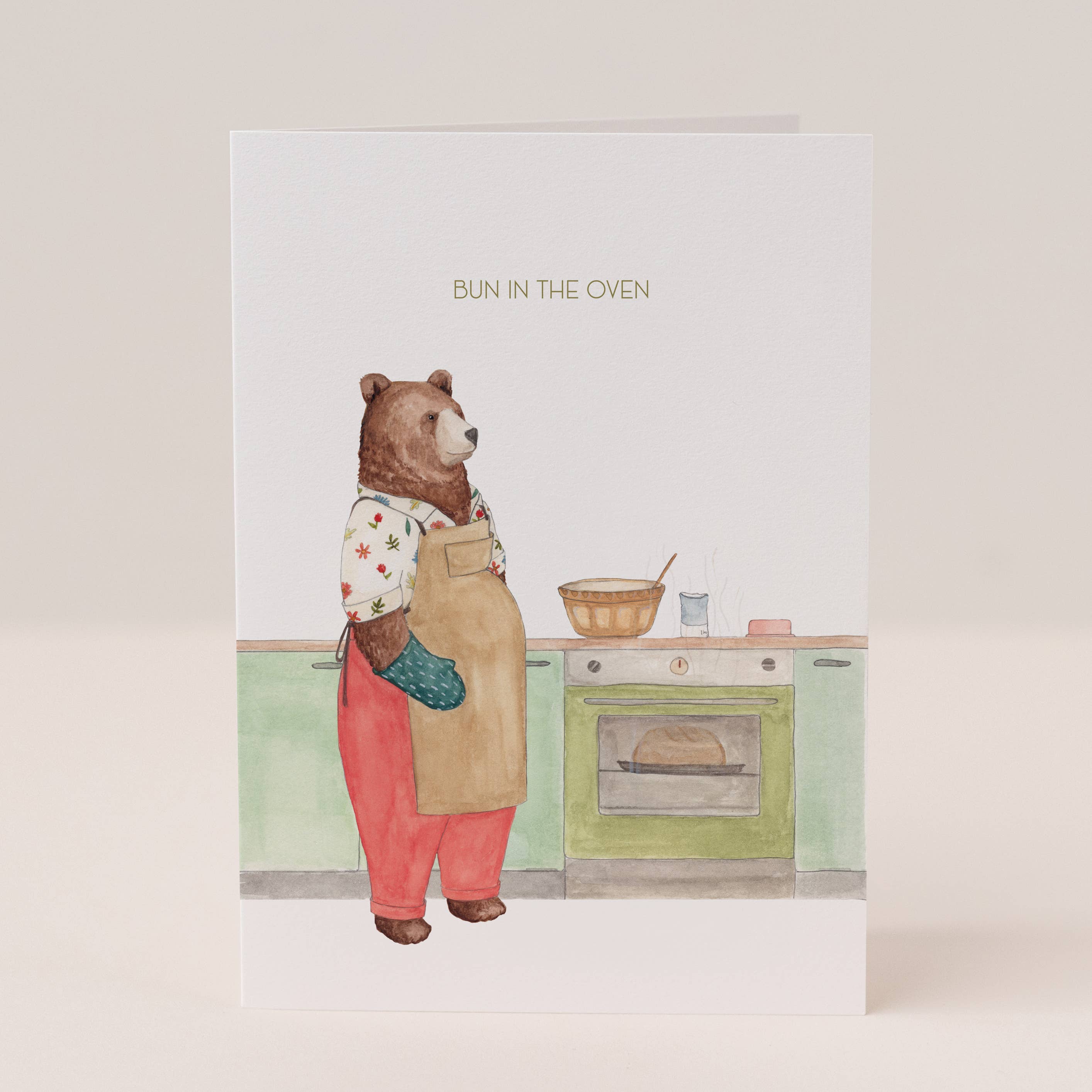 Bun in the Oven Card