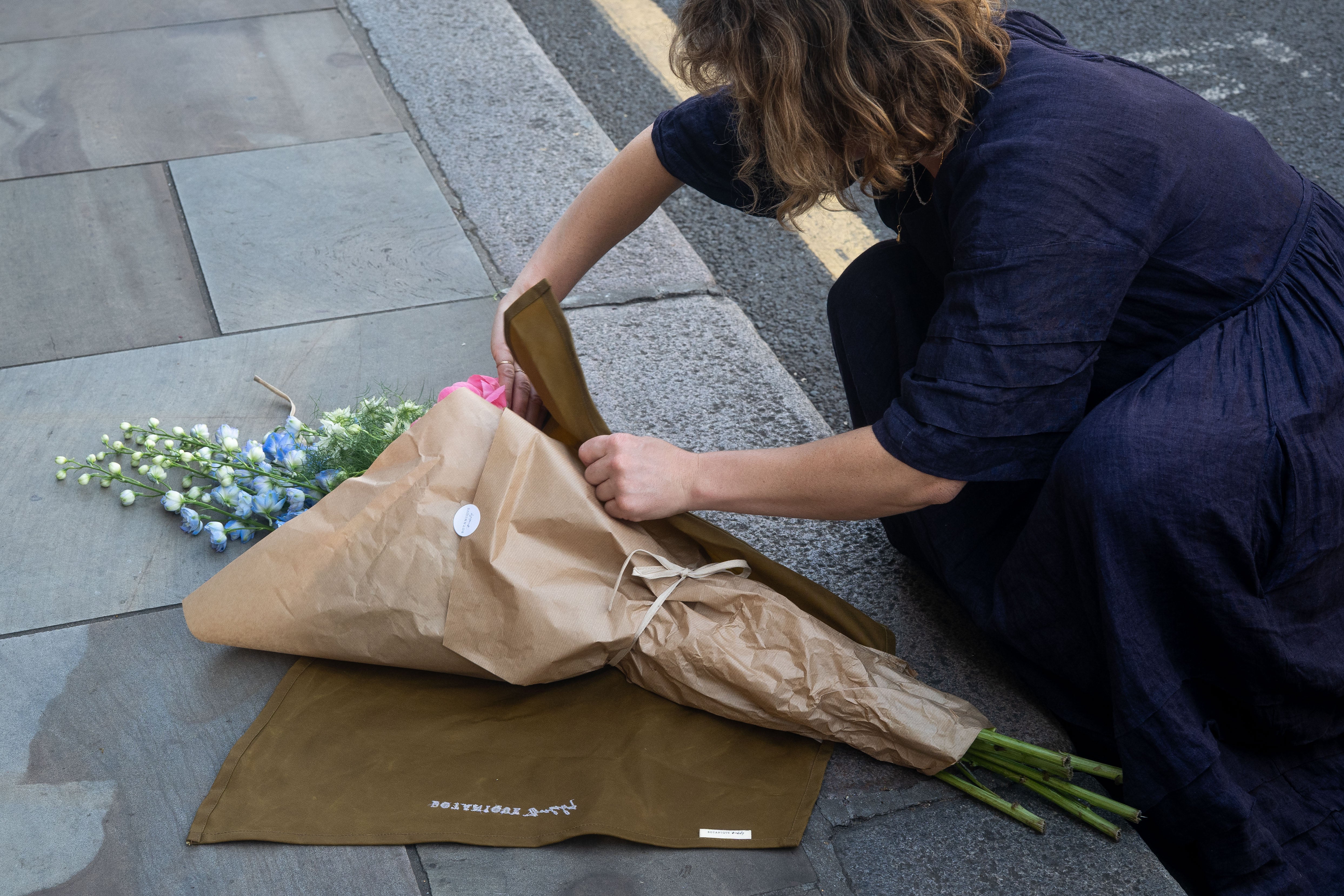 Flower tote bag