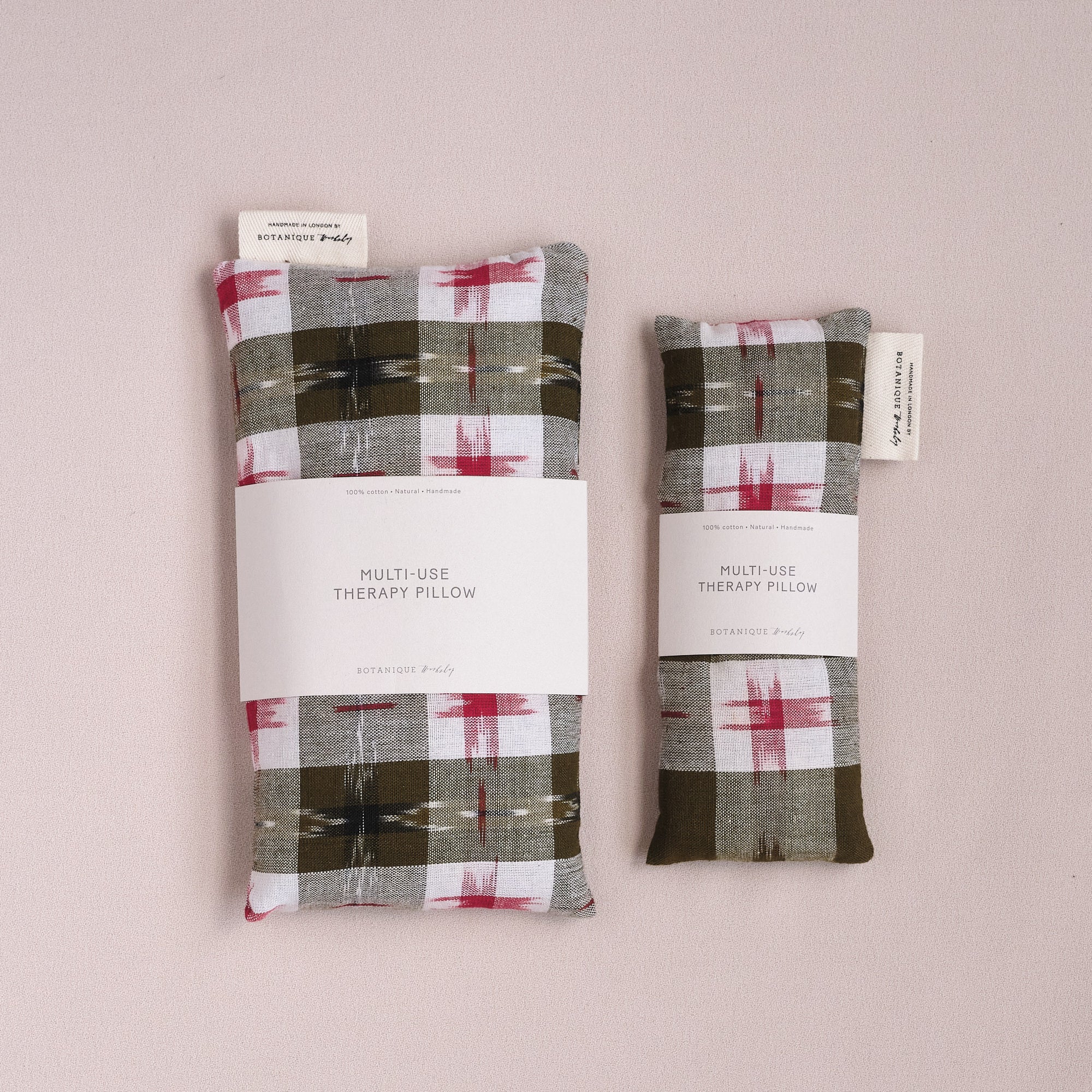Multi-Use Lavender Therapy Pillow | Oslo Ikat Cotton