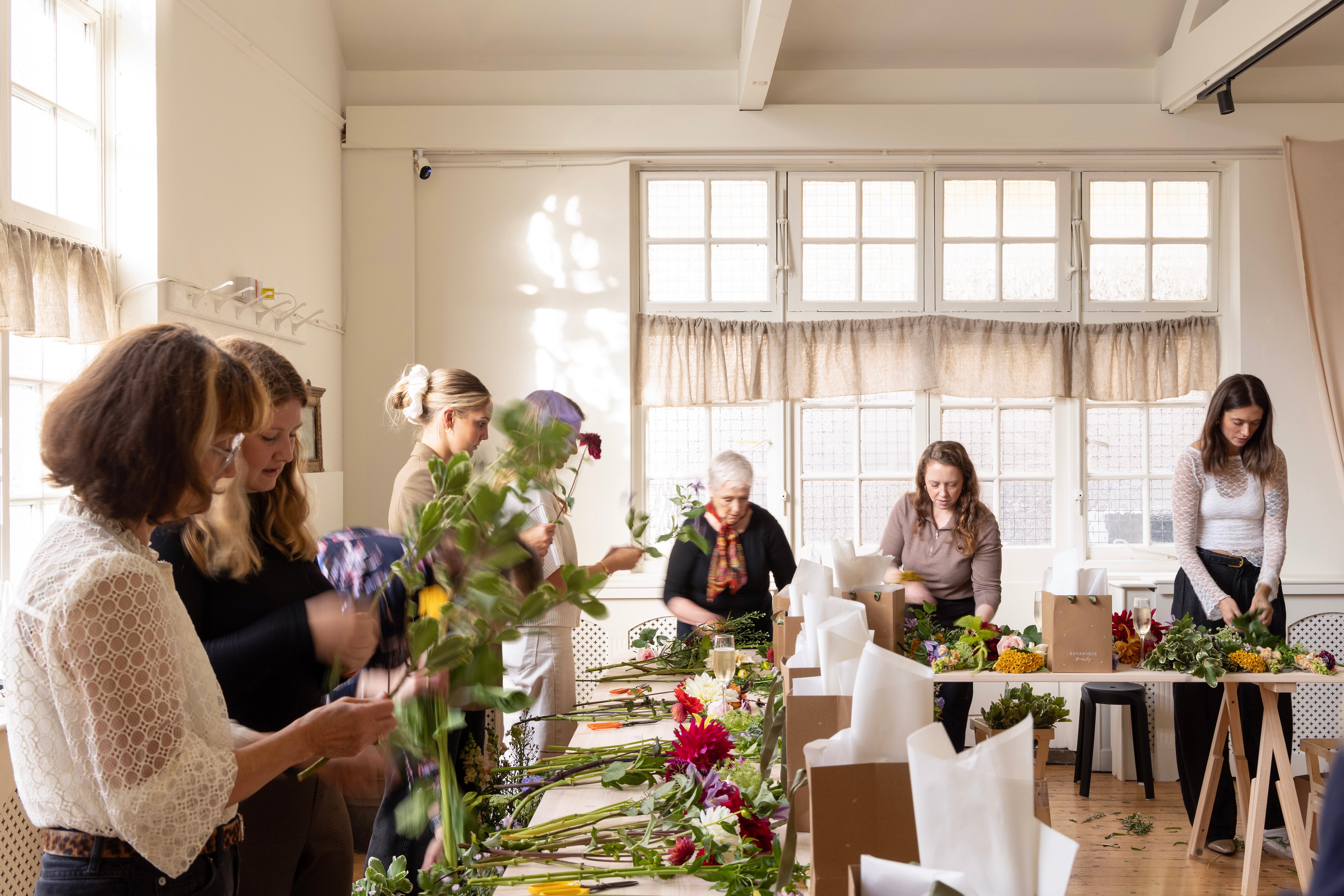 Seasonal Hand-Tied Flower Bouquet Making Workshop