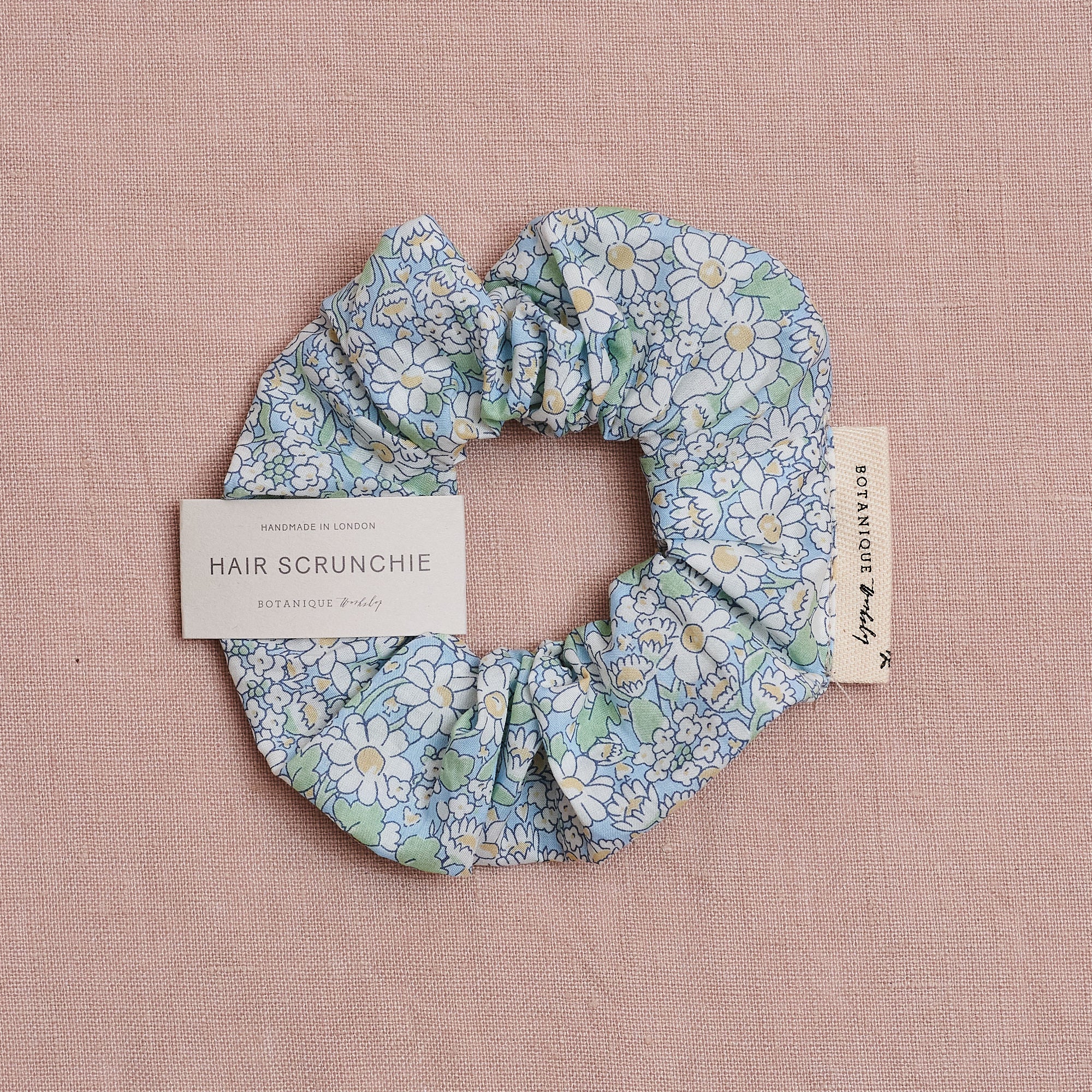 Liberty Print Tana Lawn Hair Scrunchie: Daisy