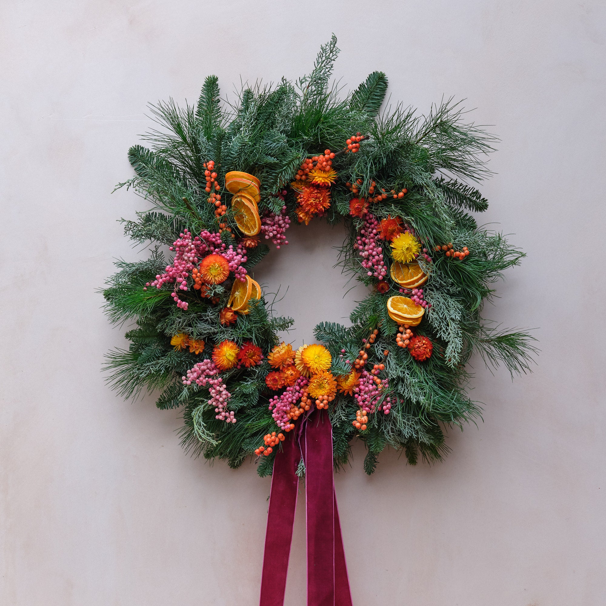 Clementine Christmas Wreath