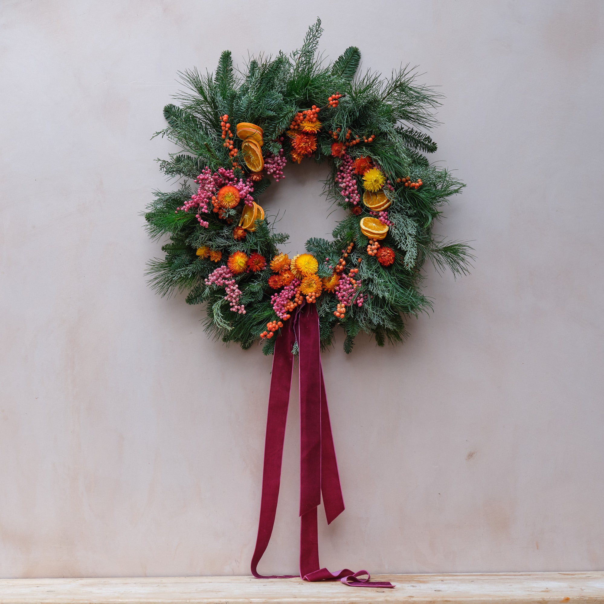 Clementine Christmas Wreath