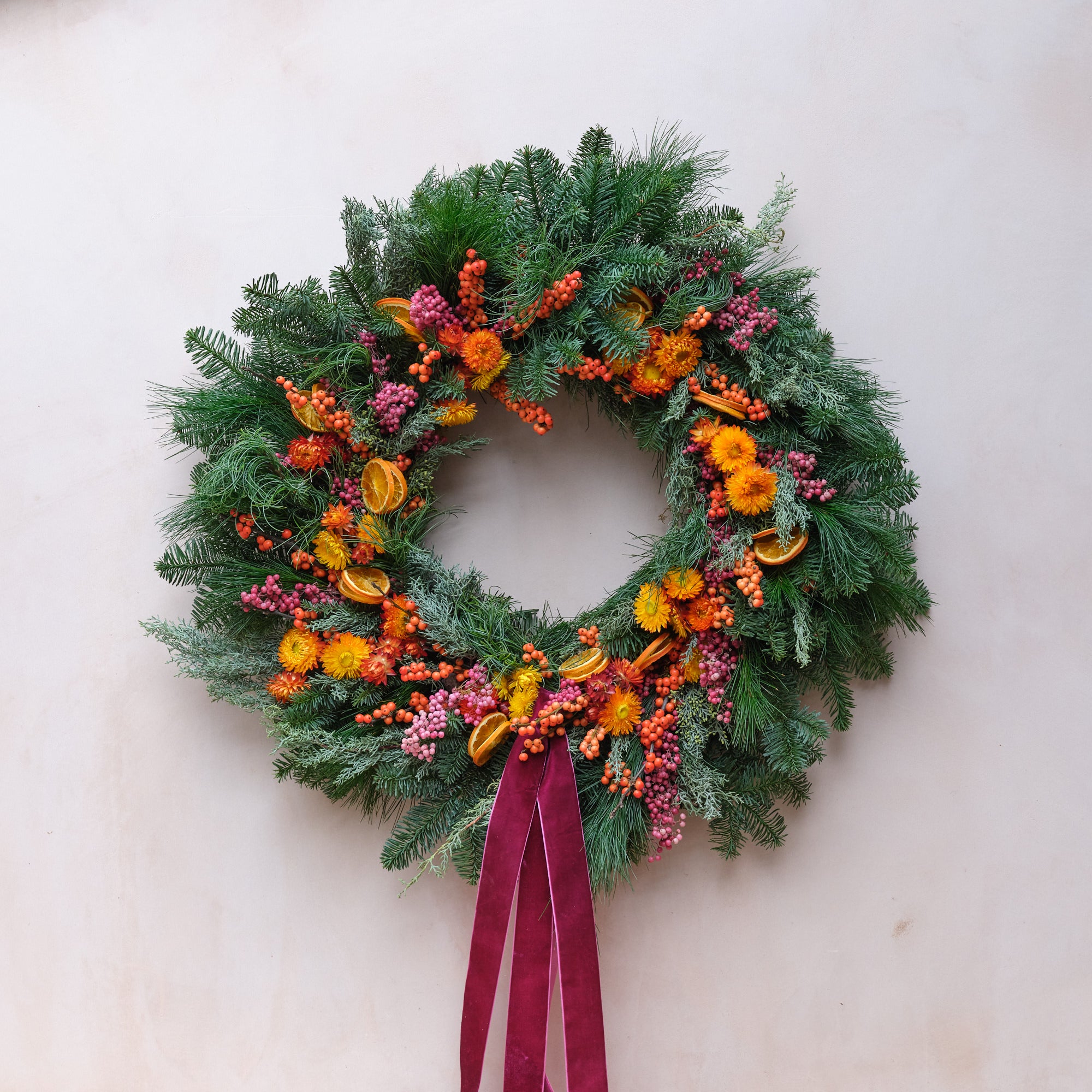 Clementine Christmas Wreath