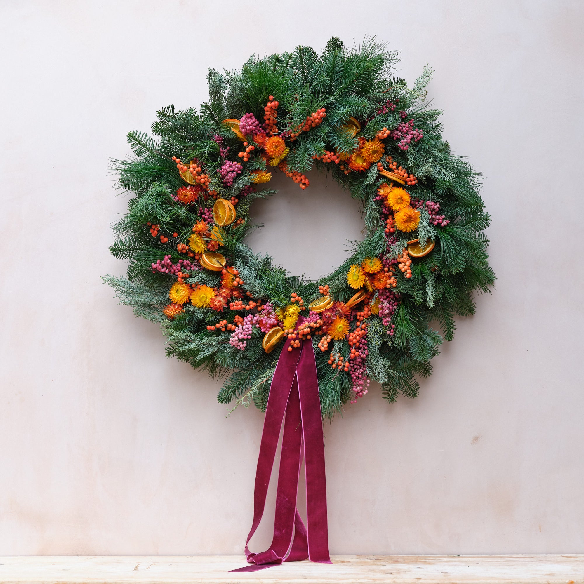 Clementine Christmas Wreath