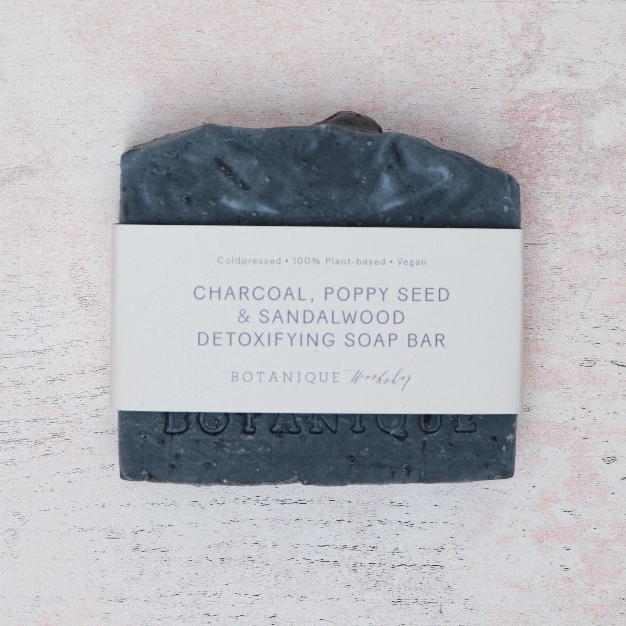 Charcoal detoxifying soap bar