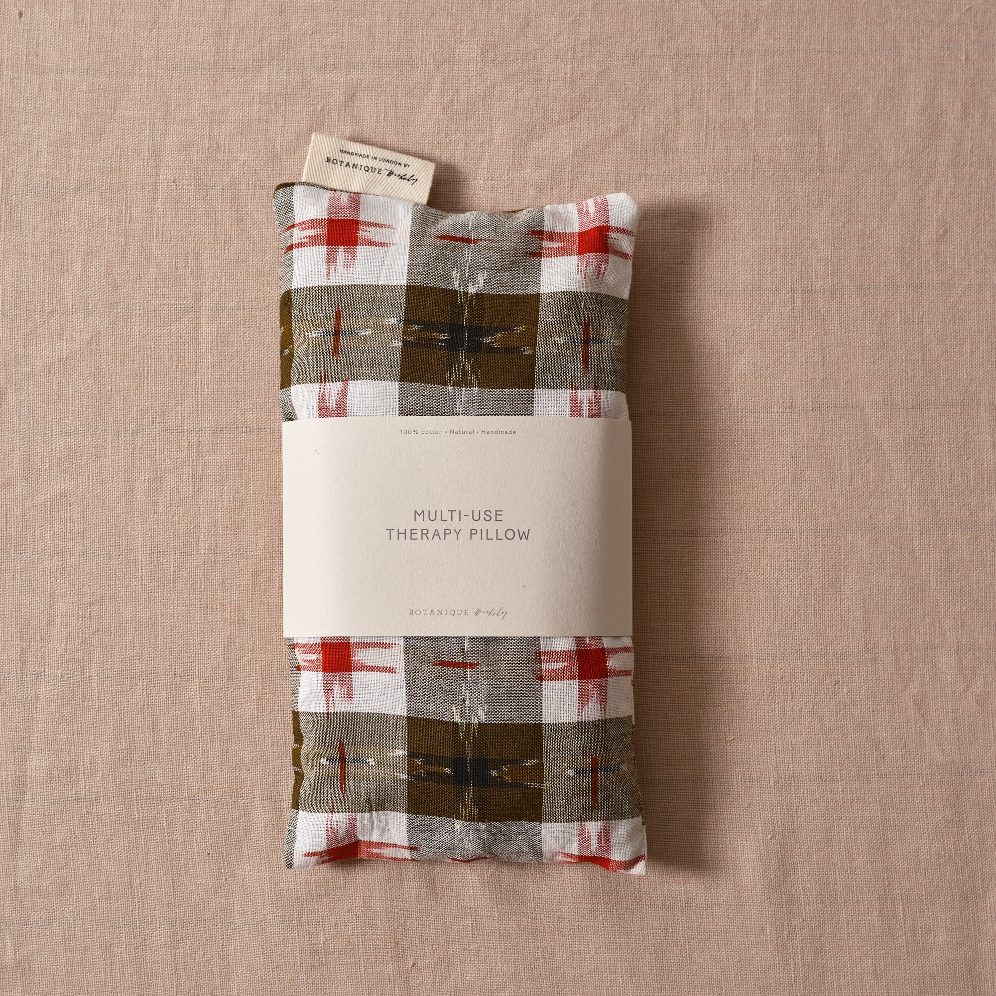 Multi-Use Lavender Therapy Pillow | Oslo Ikat Cotton