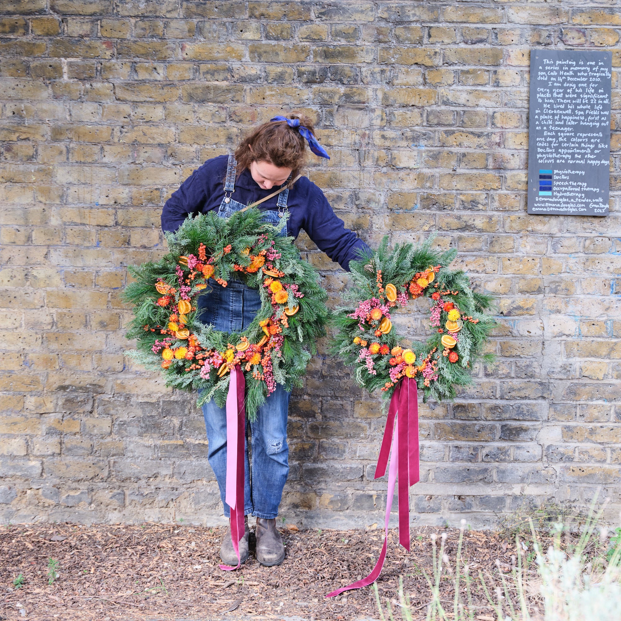 Clementine Christmas Wreath