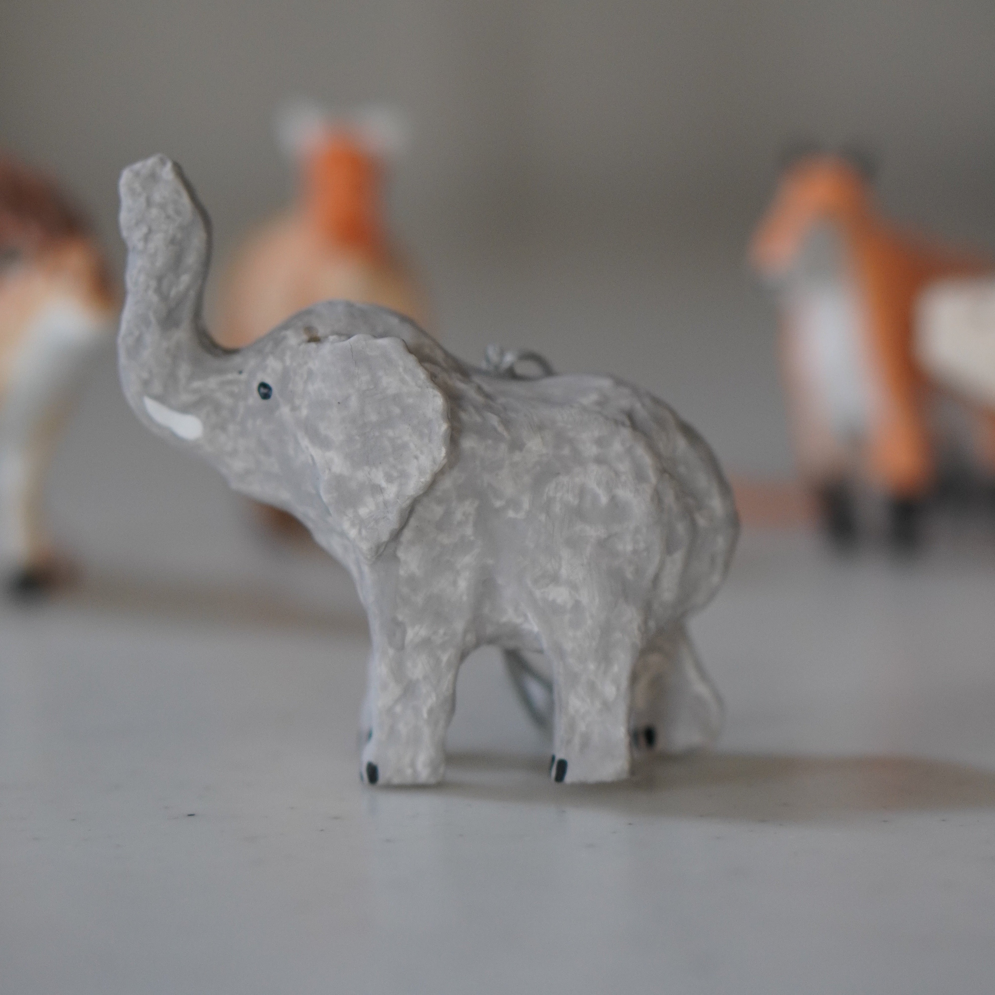 Paper Mache Ornament | Elephant