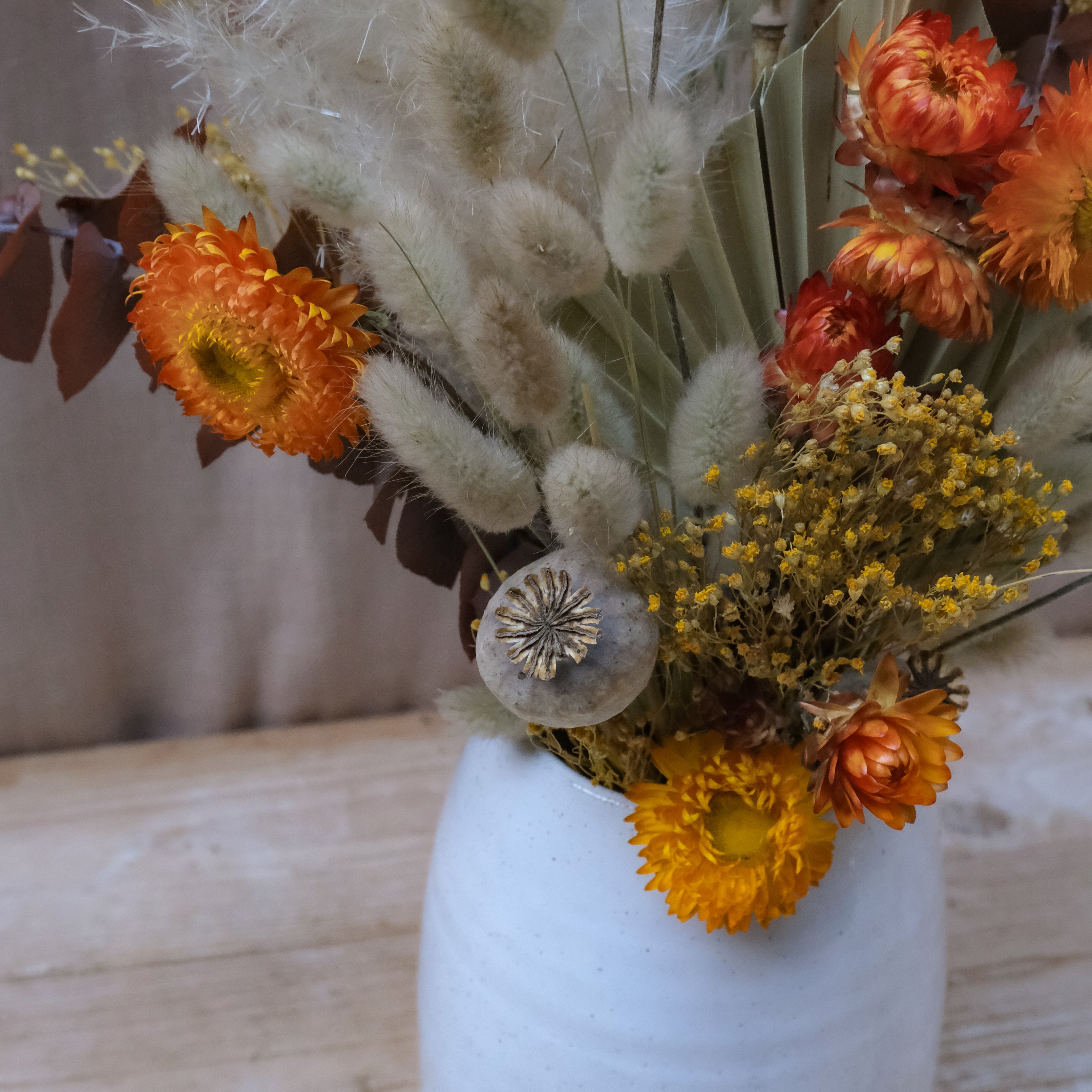 Umber Sand Dried Flower Bouquet
