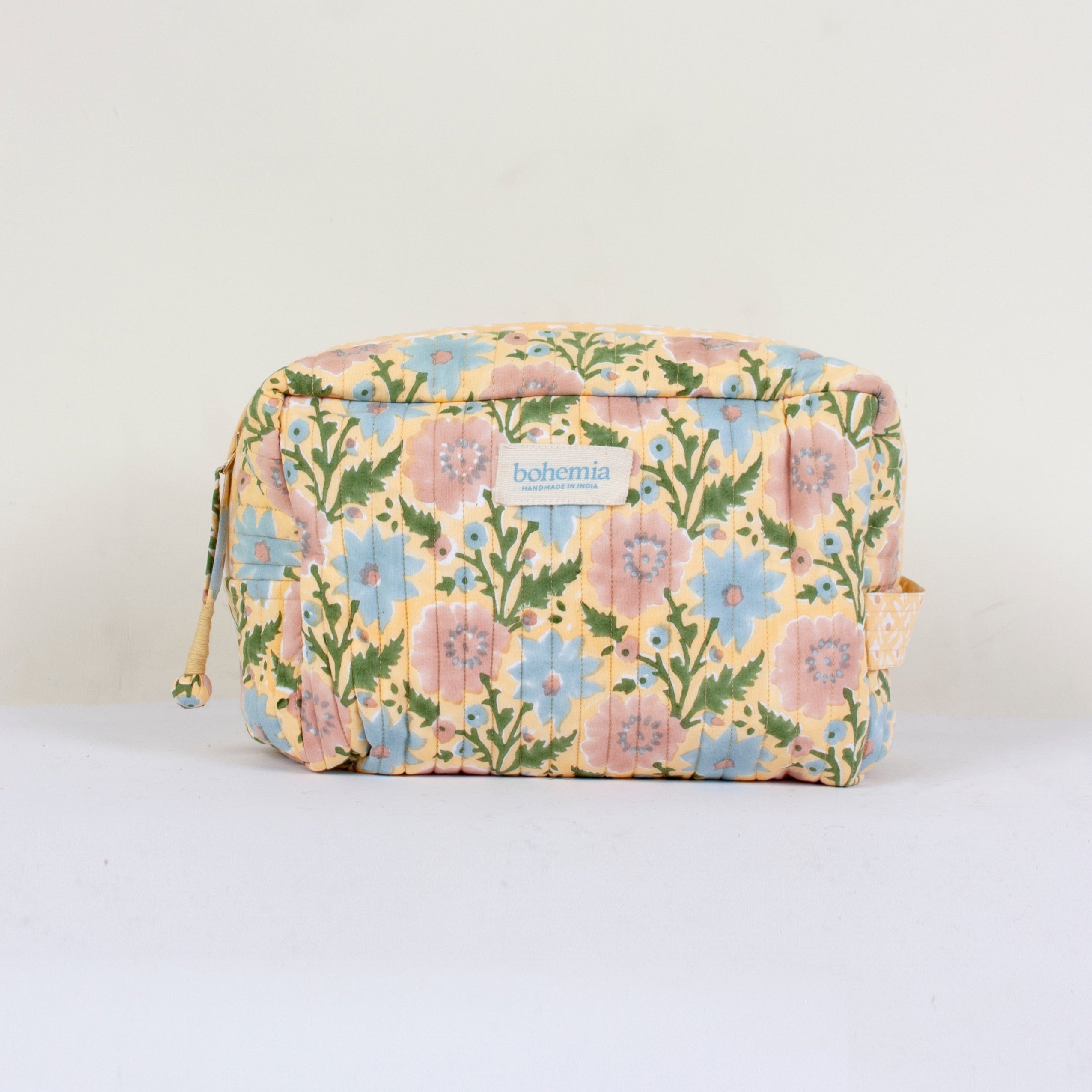 Floribunda Quilted Wash Bag | 4 Colours Available