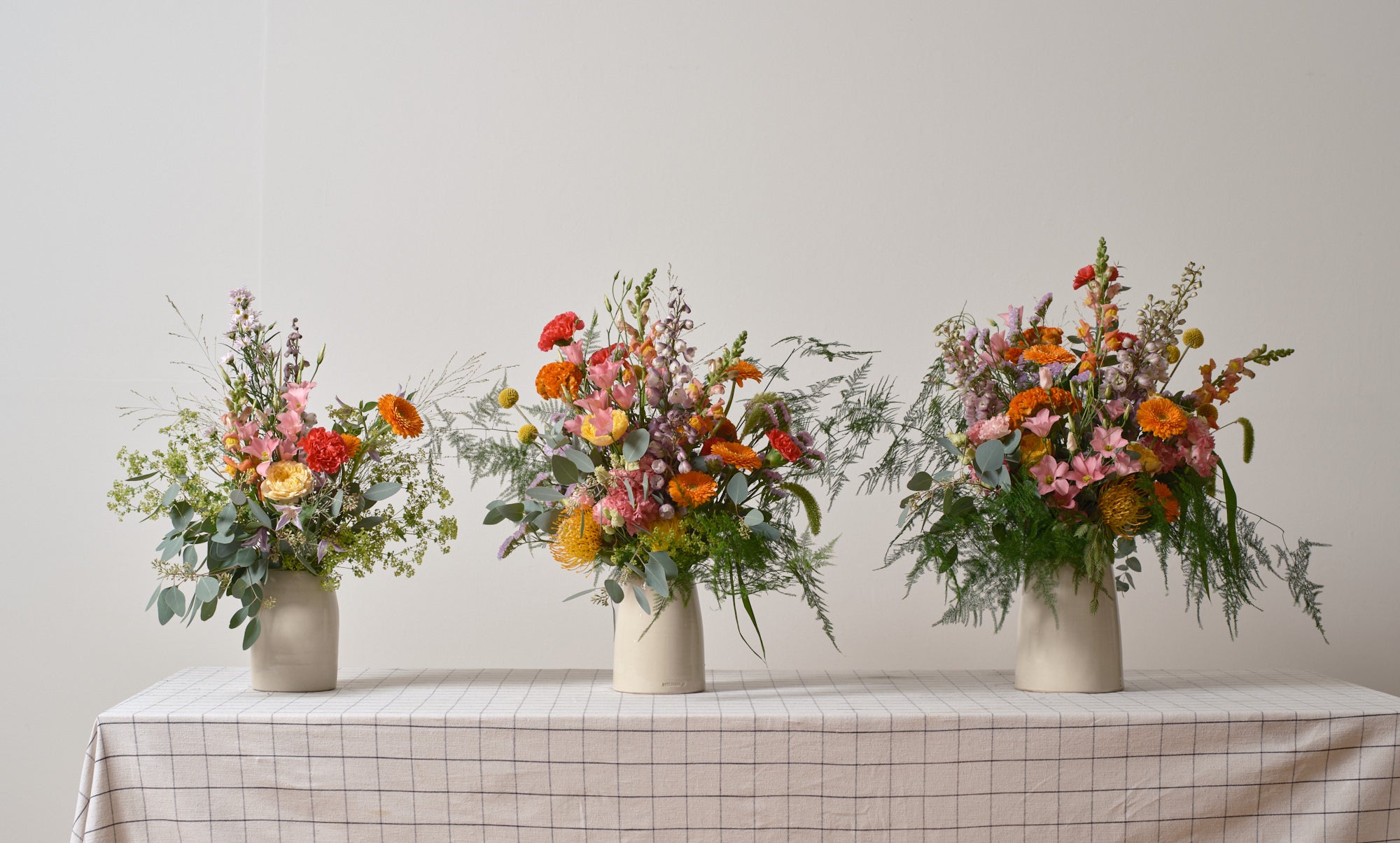 Florists Pick Colourful Bouquet