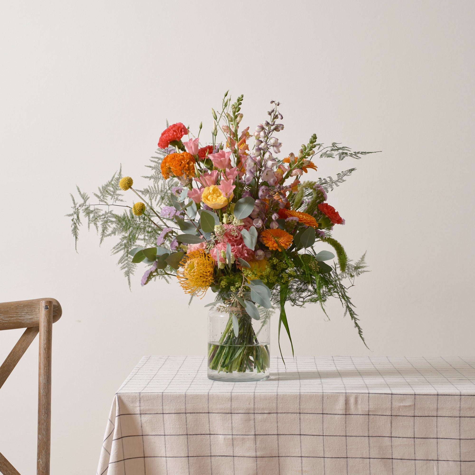 Florists Pick Colourful Bouquet