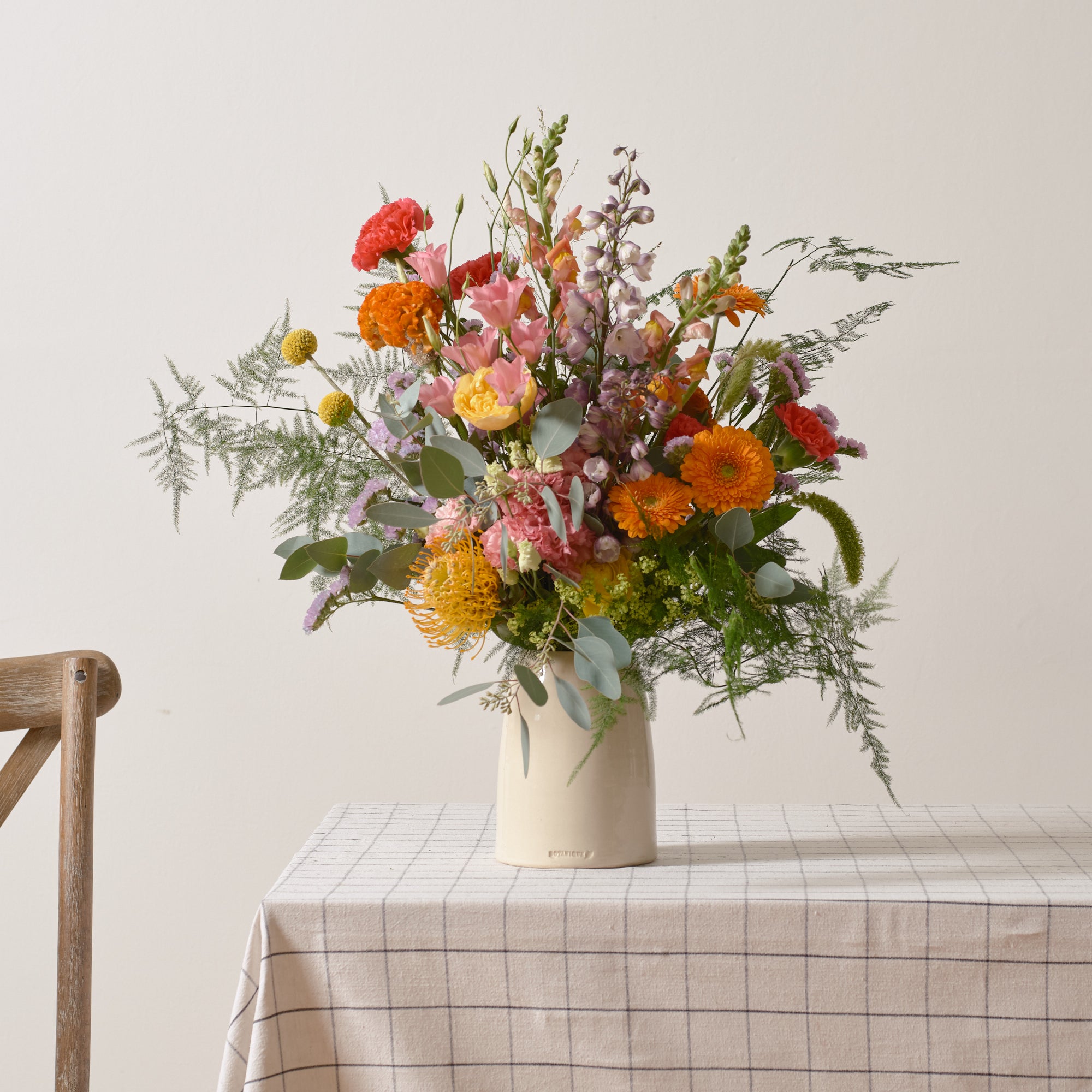 Florists Pick Colourful Bouquet