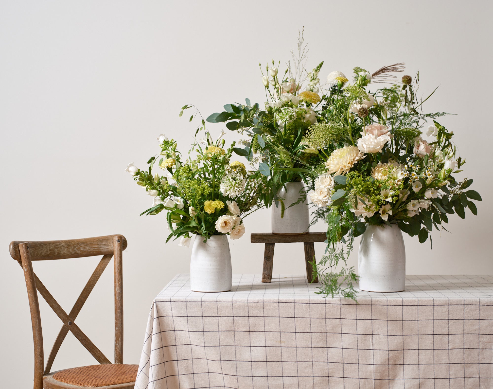 White and Nudes Florists Pick Bouquet