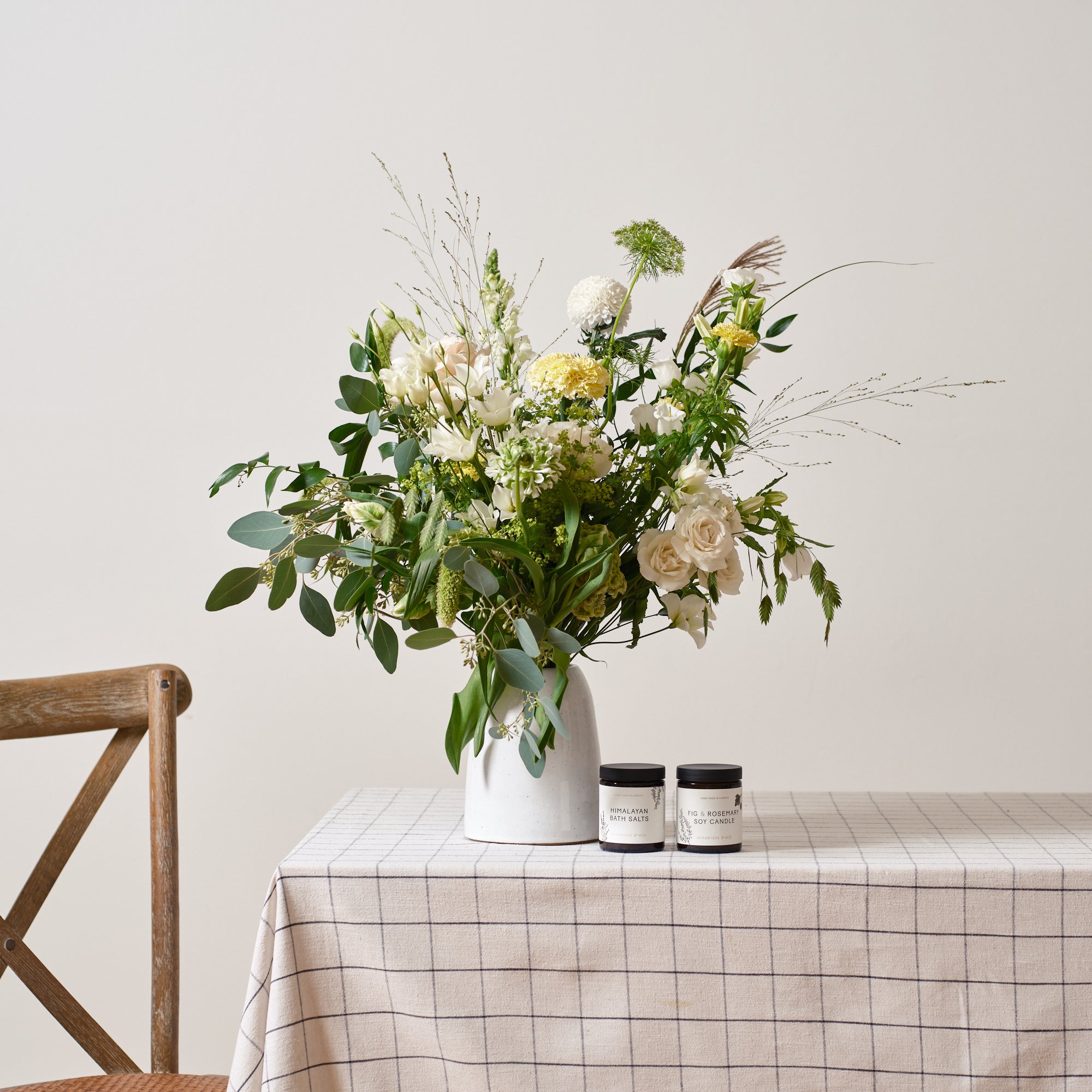White and Nudes Florists Pick Bouquet