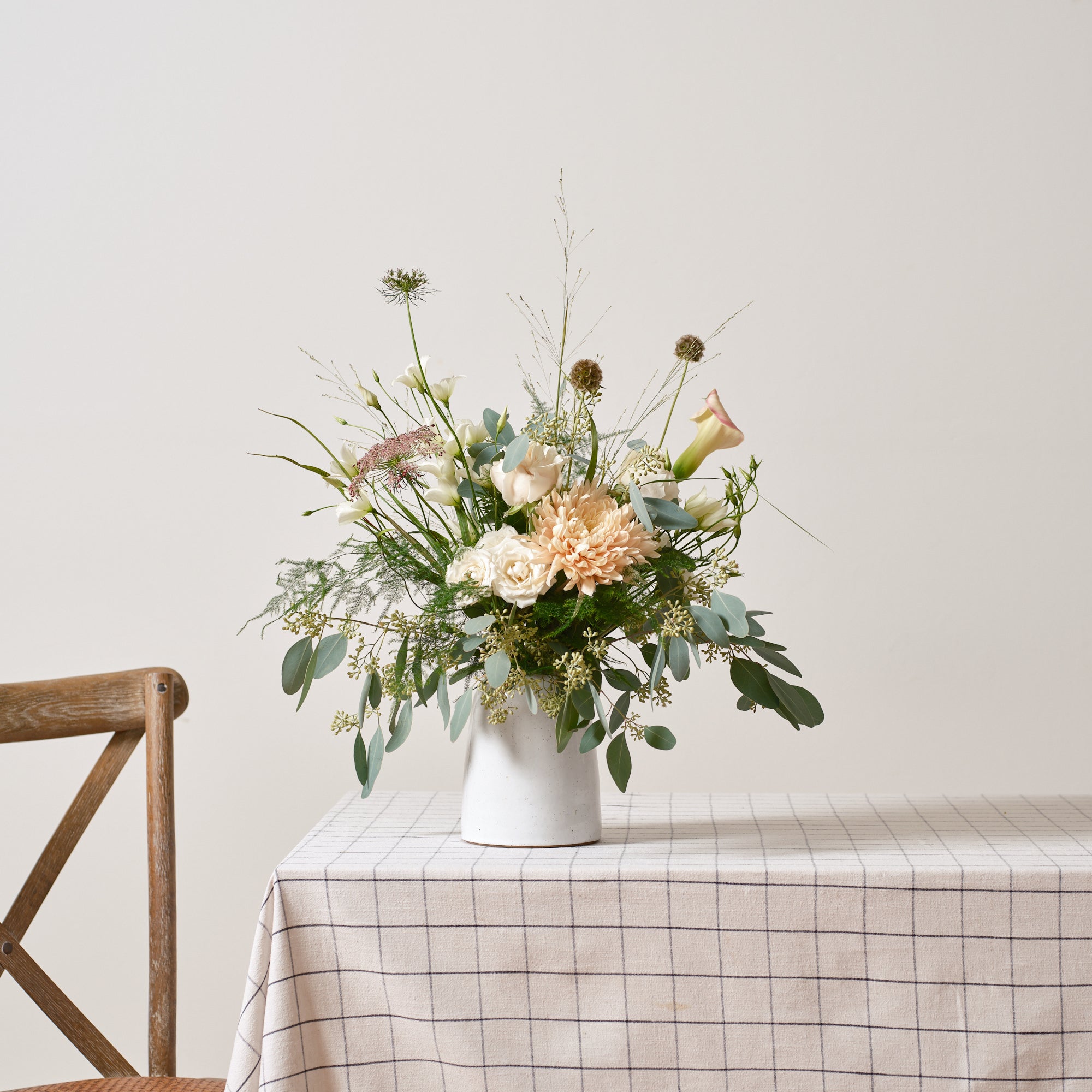 White and Nudes Florists Pick Bouquet