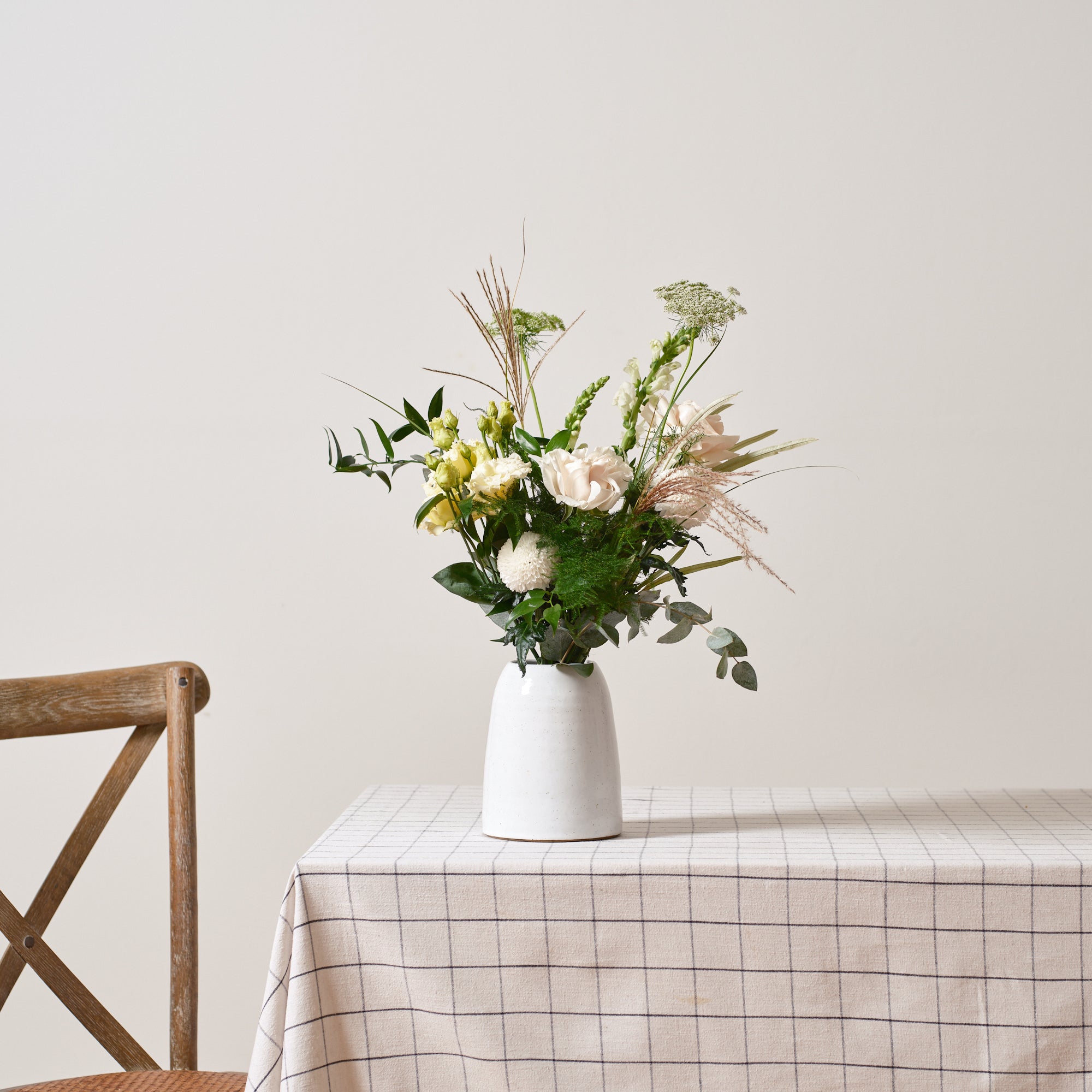 White and Nudes Florists Pick Bouquet