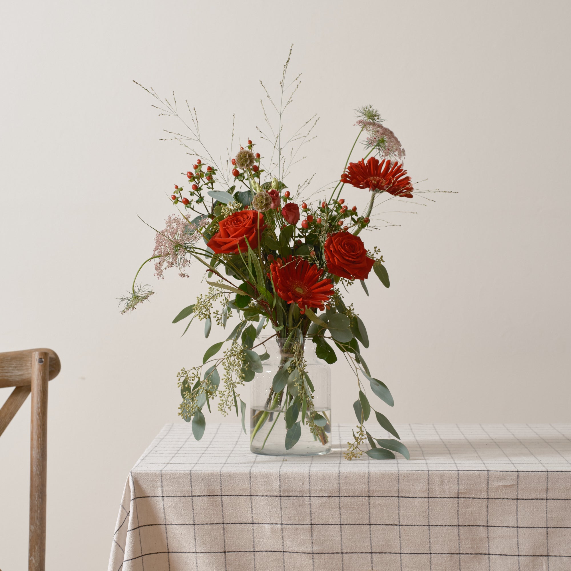 Florists Pick Reds and Rusts Bouquet
