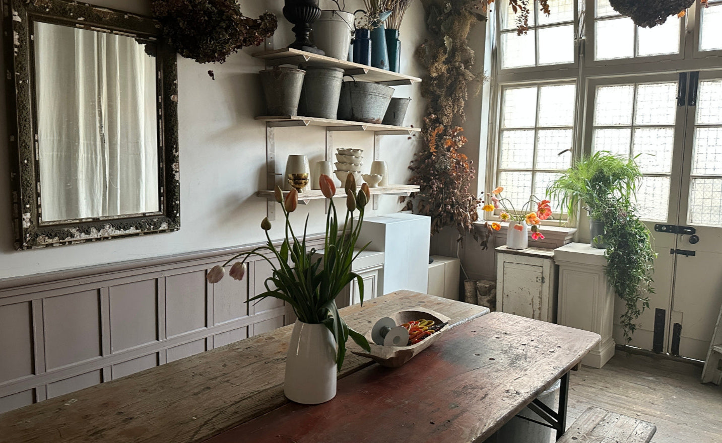 The Garden Room, an intimate event space in london, Islington.