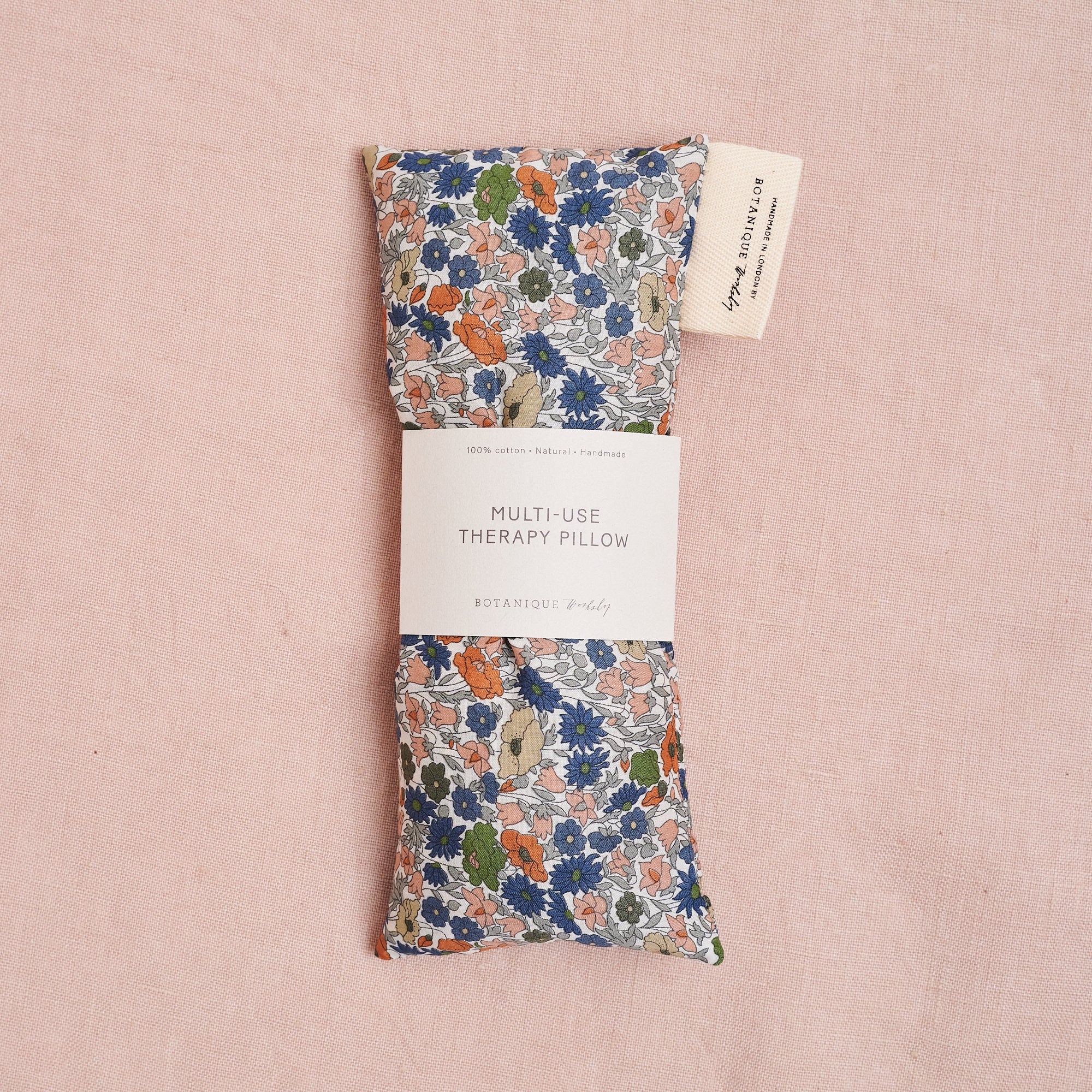 Multi-Use Lavender Therapy Pillow: Liberty Print Poppy B