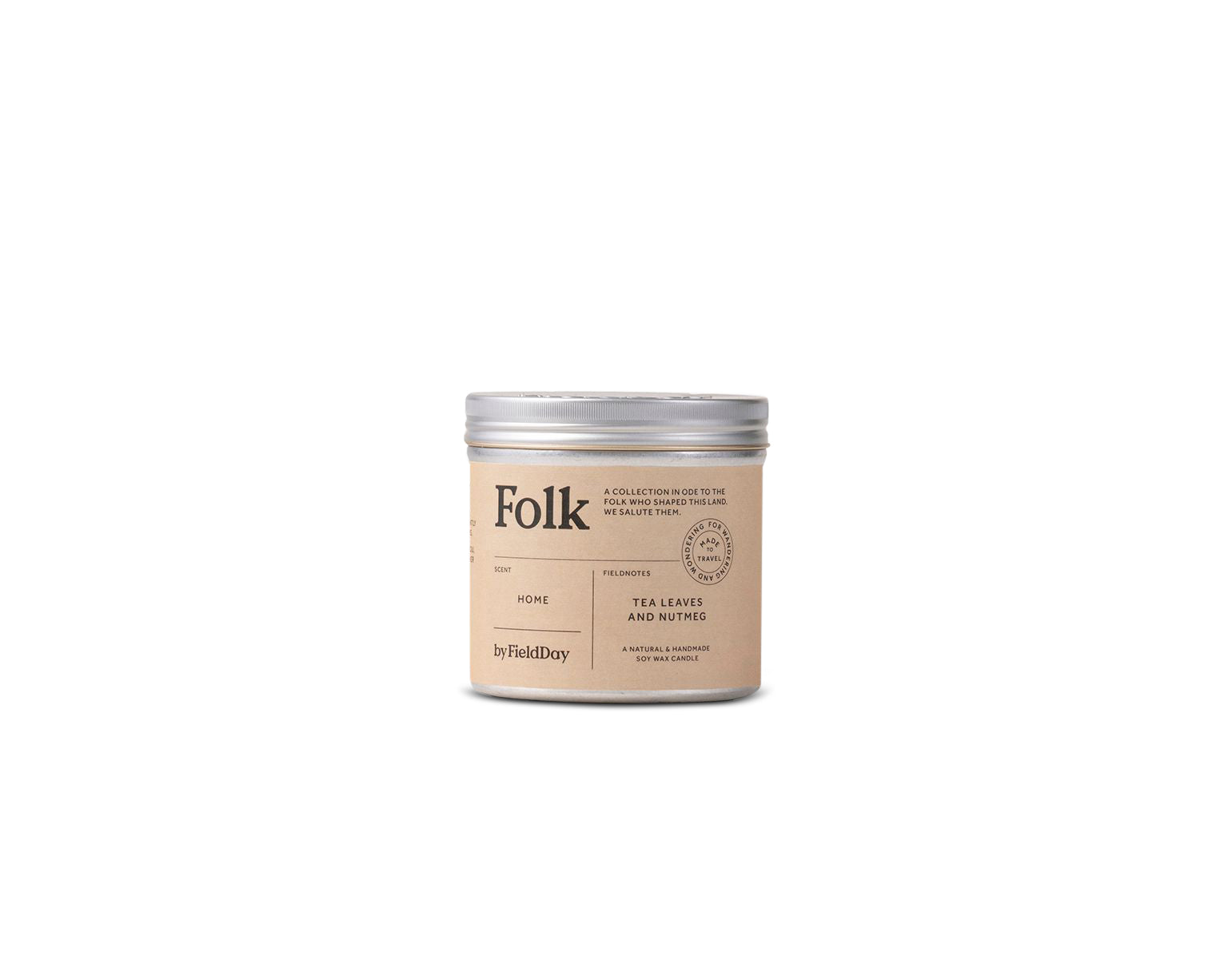 Folk Tin Candle | Home