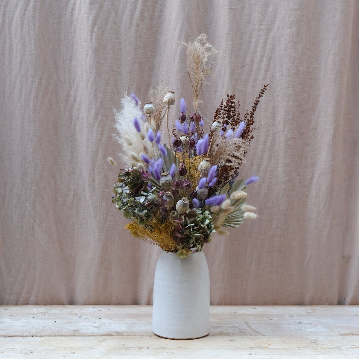 dried lavender flower arrangements Lavender Garden Dried Flower Bouquet