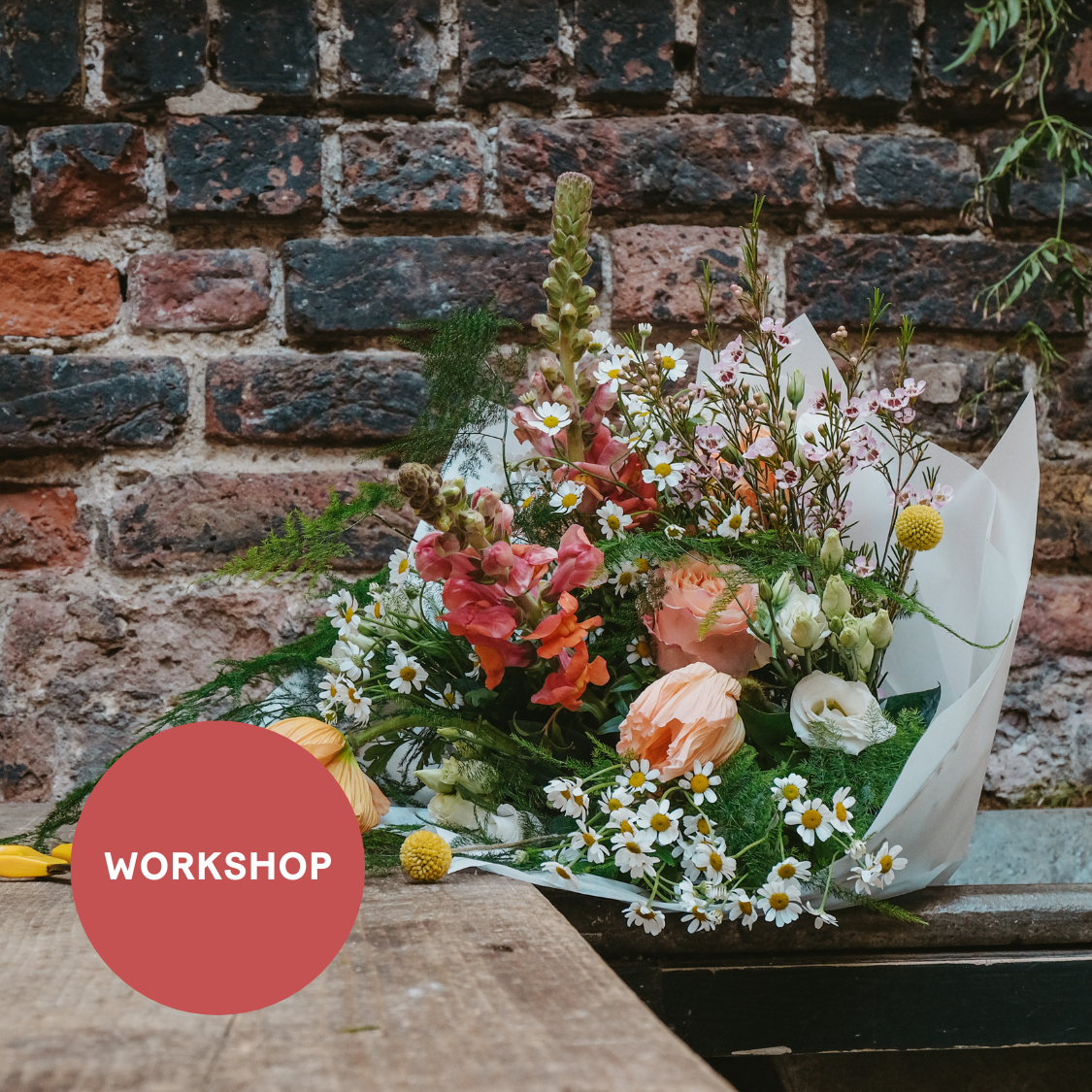 Mother's Day Hand-Tied Bouquet Making Workshop