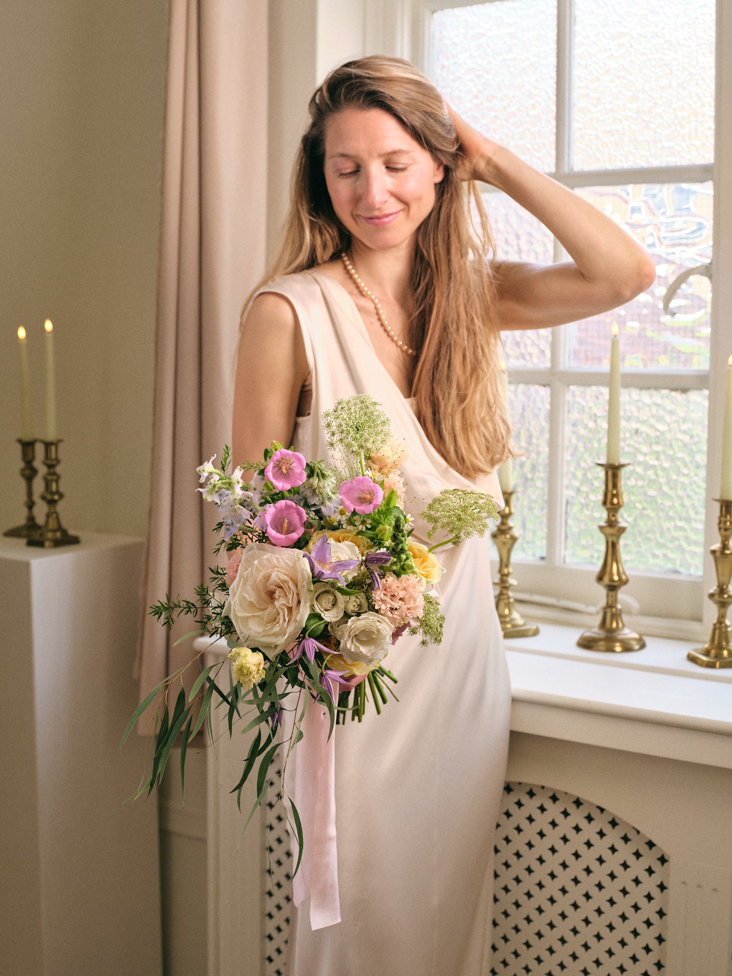 Pastel Wildflowers Bridal Bouquet