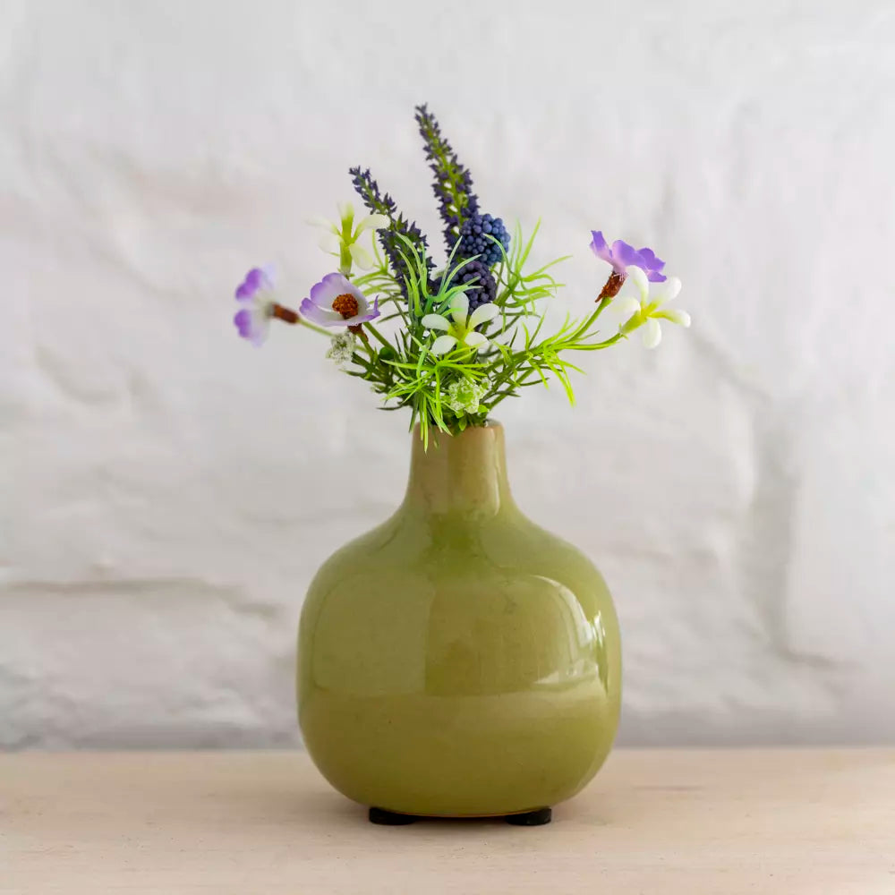 Stem Vase | Apple Green