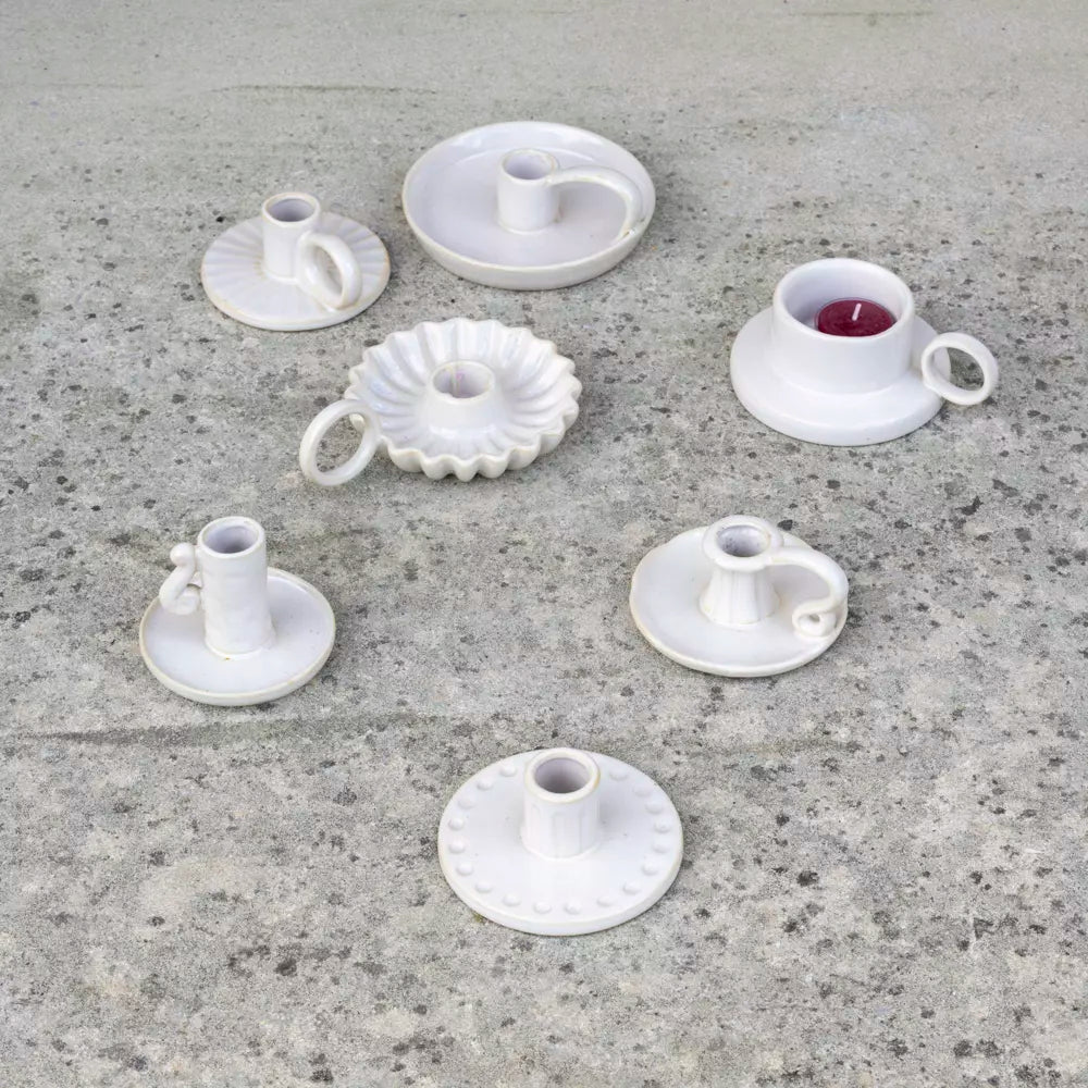 Ceramic Candle Holder Padstow