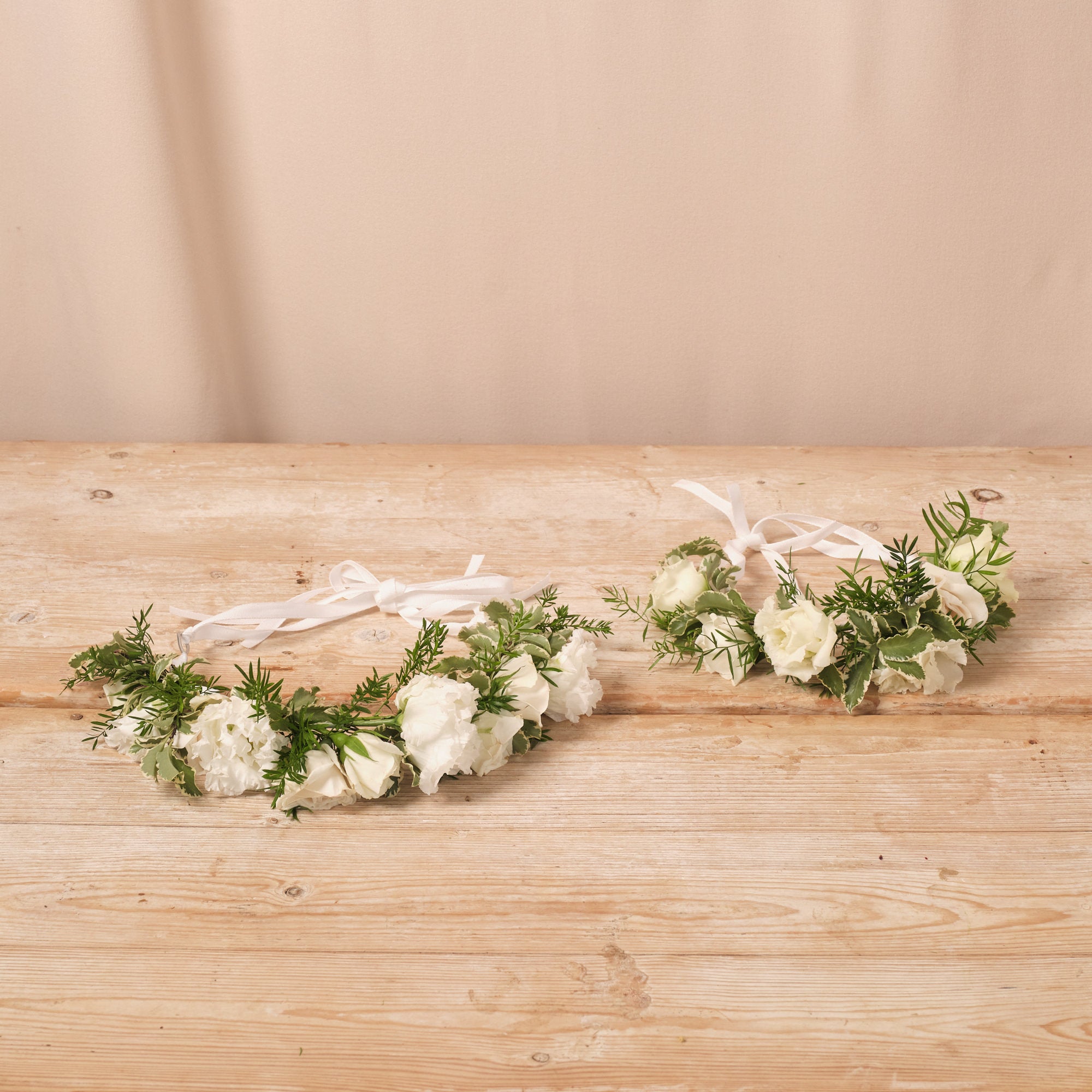 Whimsical Whites Flower Crown