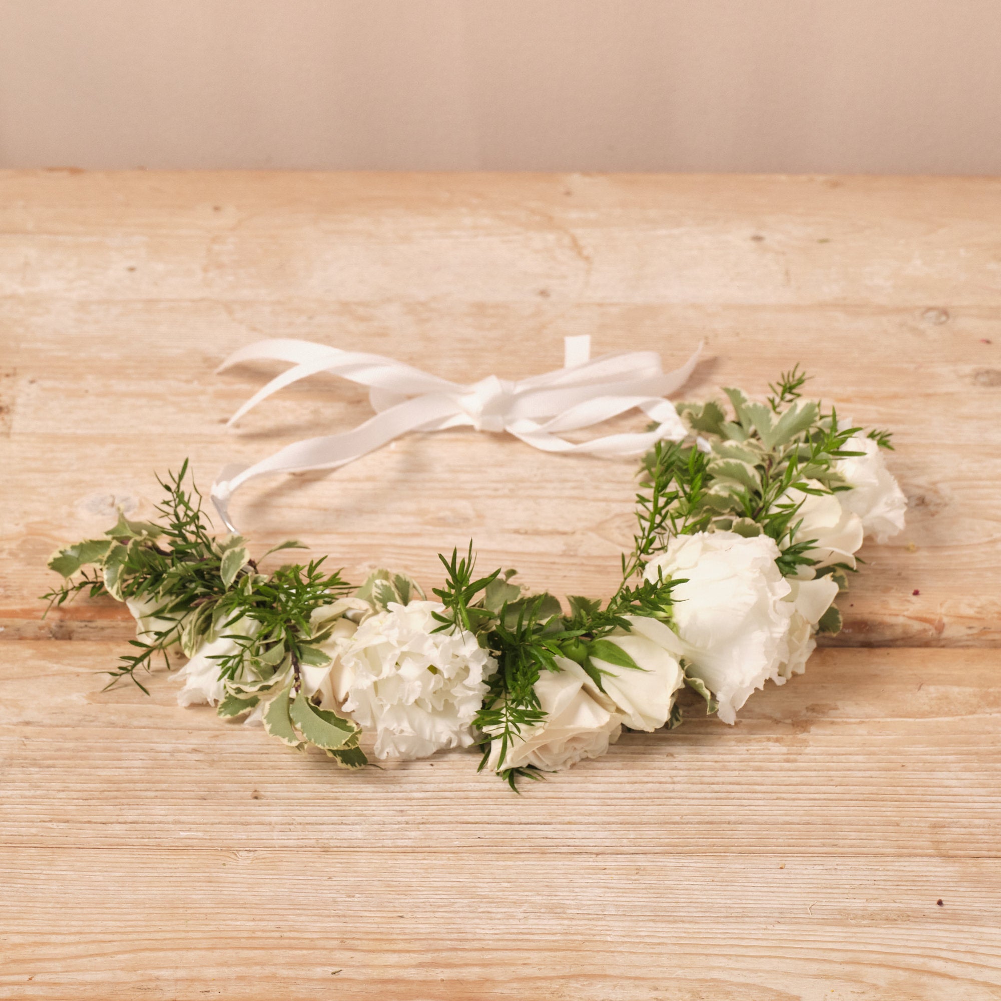 Whimsical Whites Flower Crown