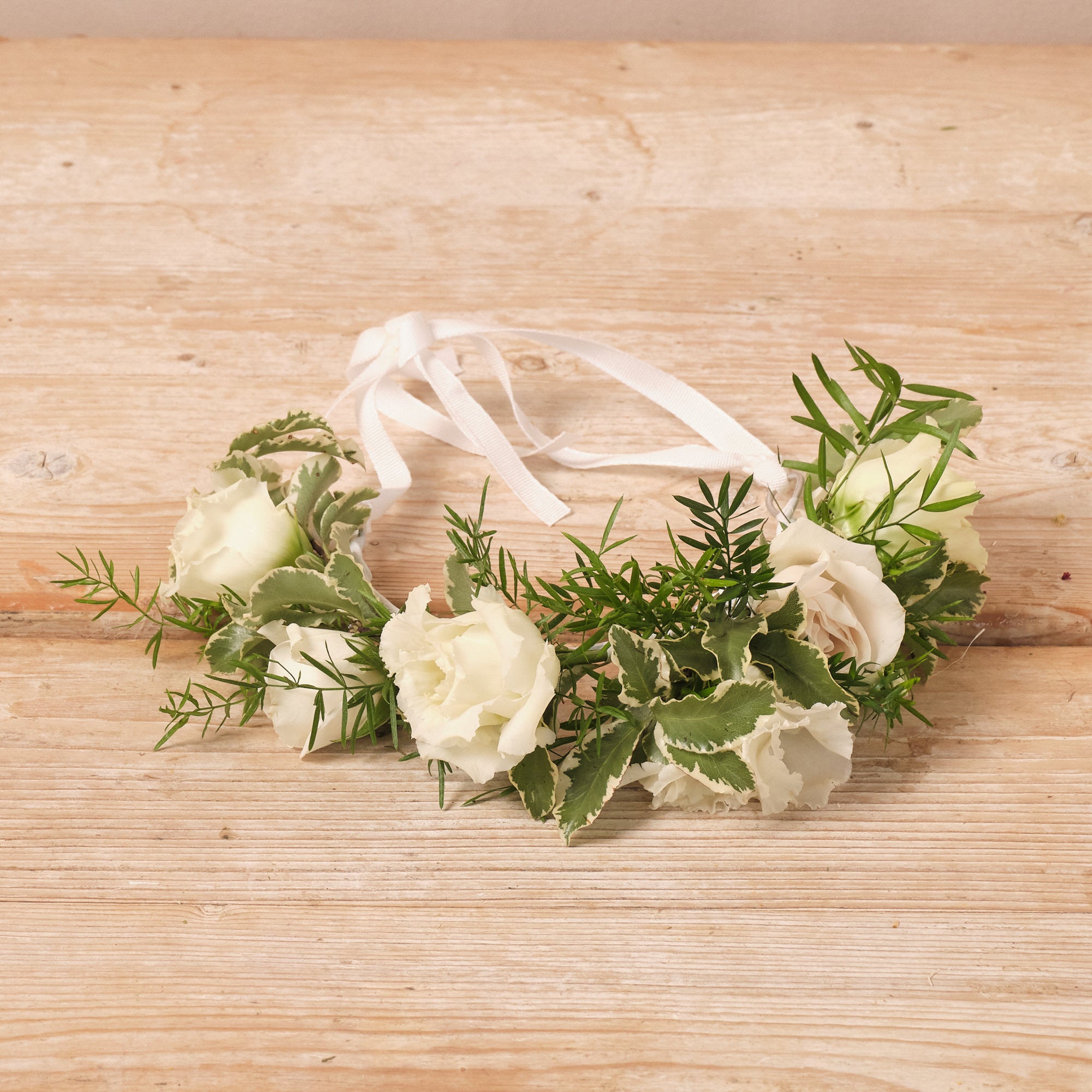 Whimsical Whites Flower Crown