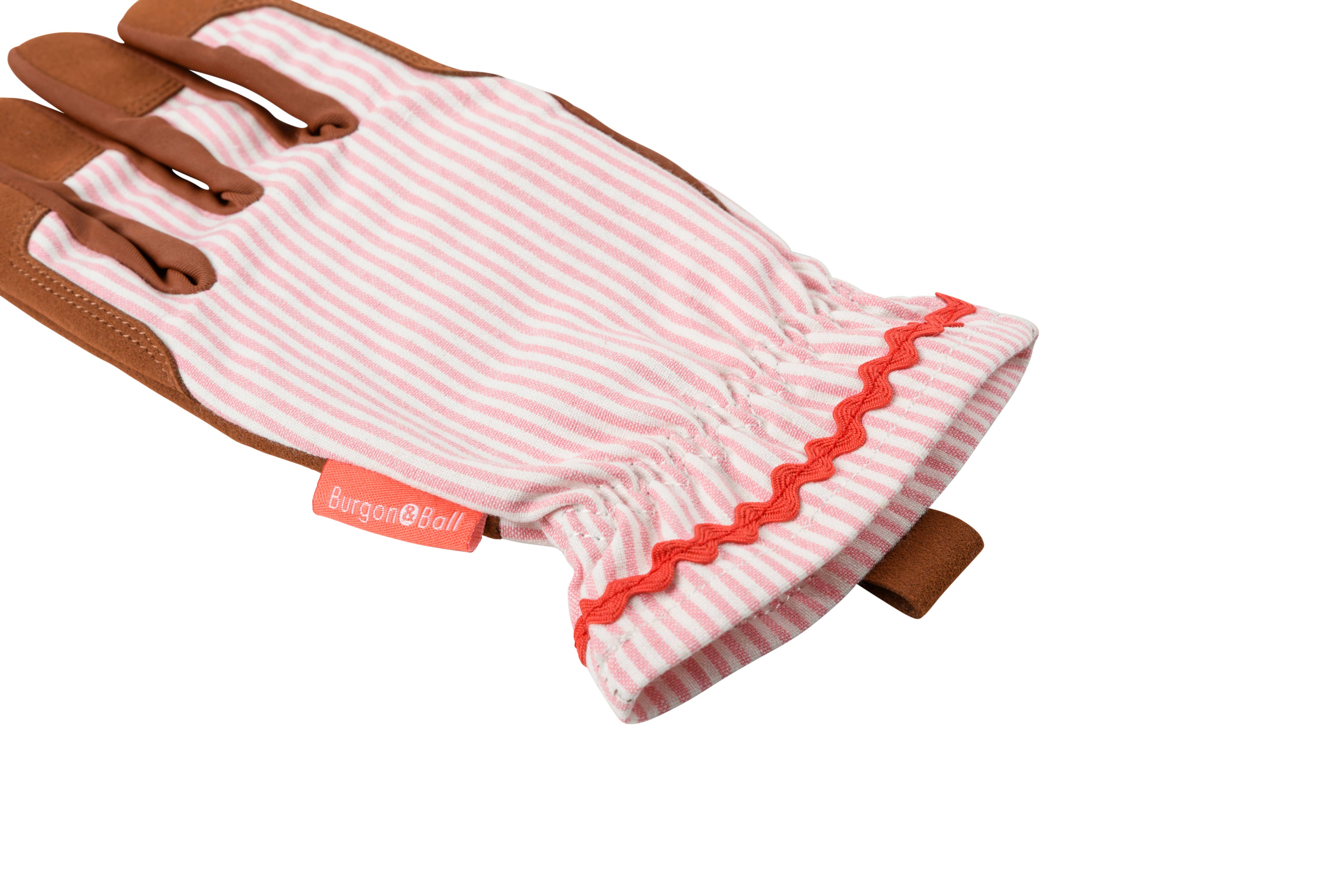 Women's Gardening Gloves | Blush Stripe